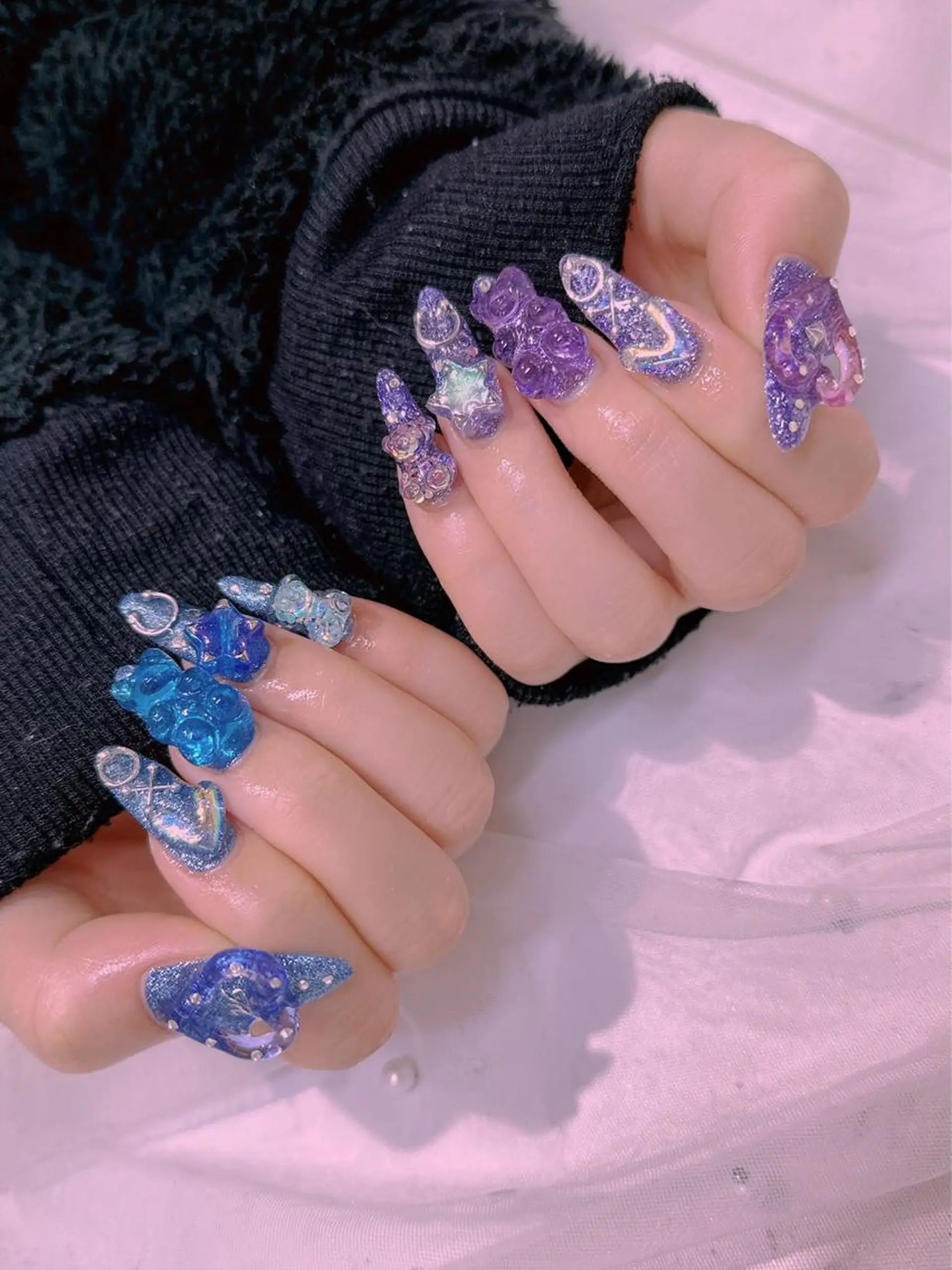 ネイル 長さだし専門店 M2　rikaのネイルデザイン