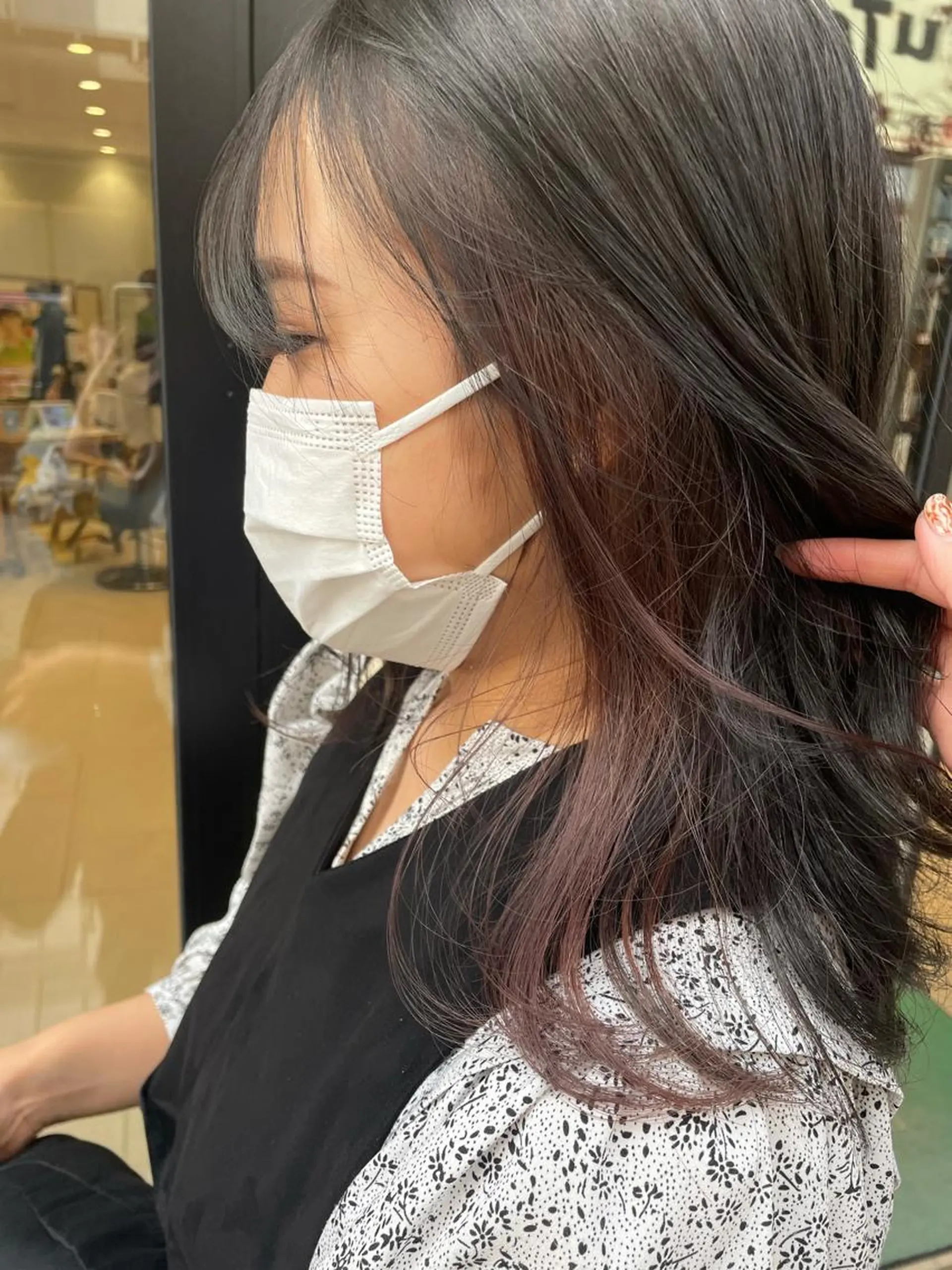 セミロング カラー 🩵ANELA東口 齋藤琴音💚のマツエク・マツパデザイン