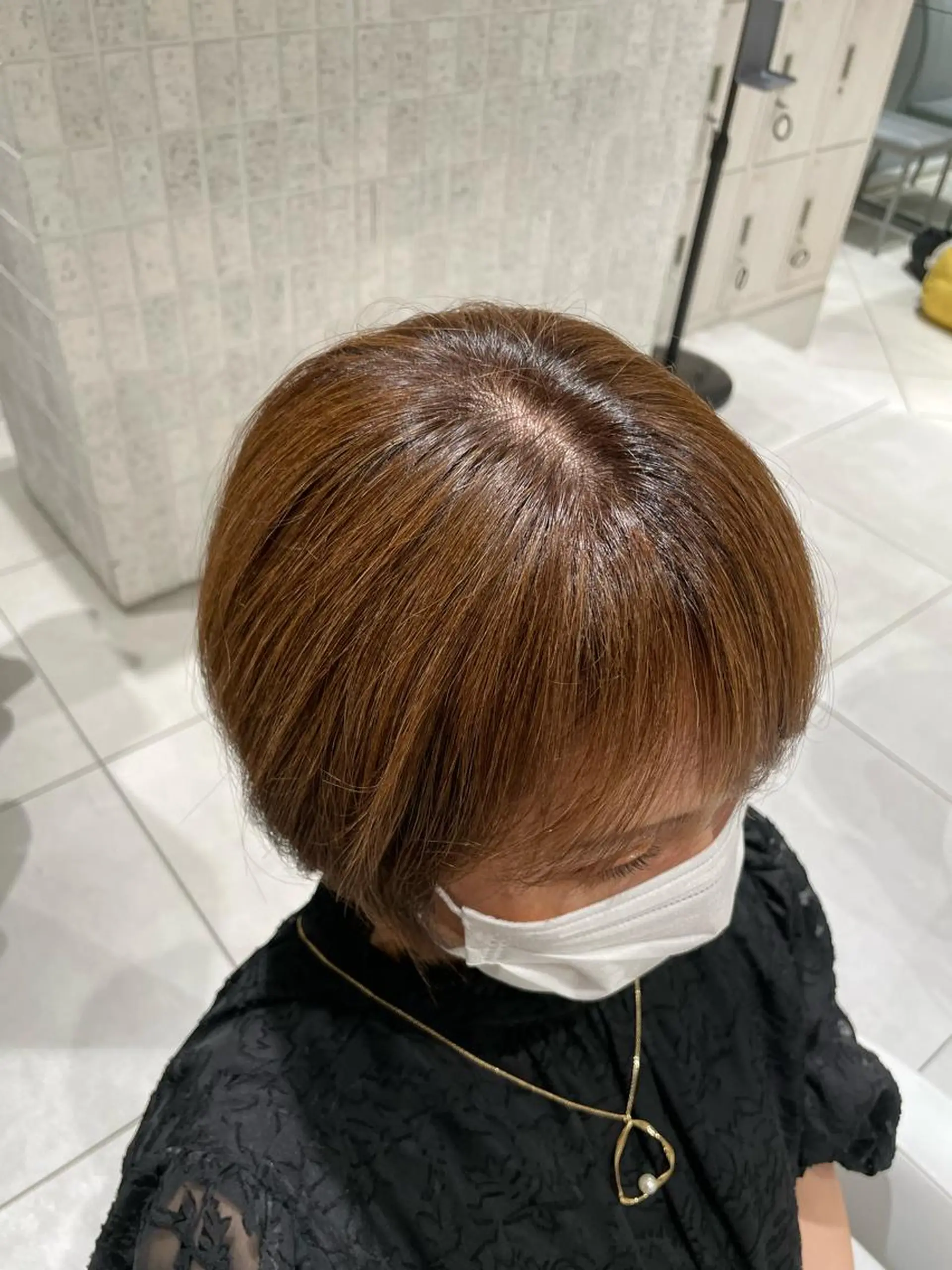 カラー 大畑 茉那のヘアスタイル