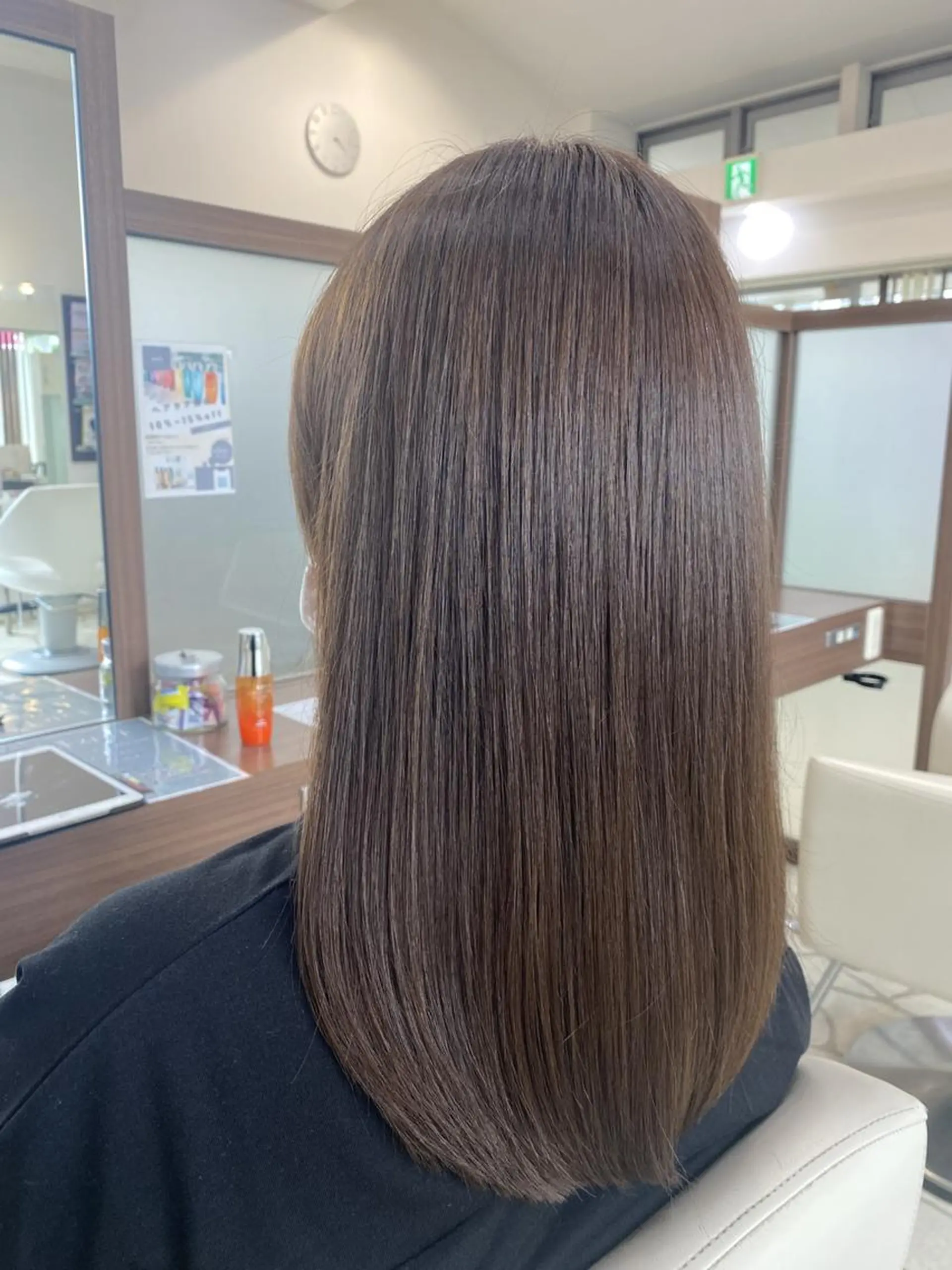 セミロング 髪質改善 カット 縮毛矯正 トリートメント 北生駒☆カットが得意 鎌田フミヤのヘアスタイル