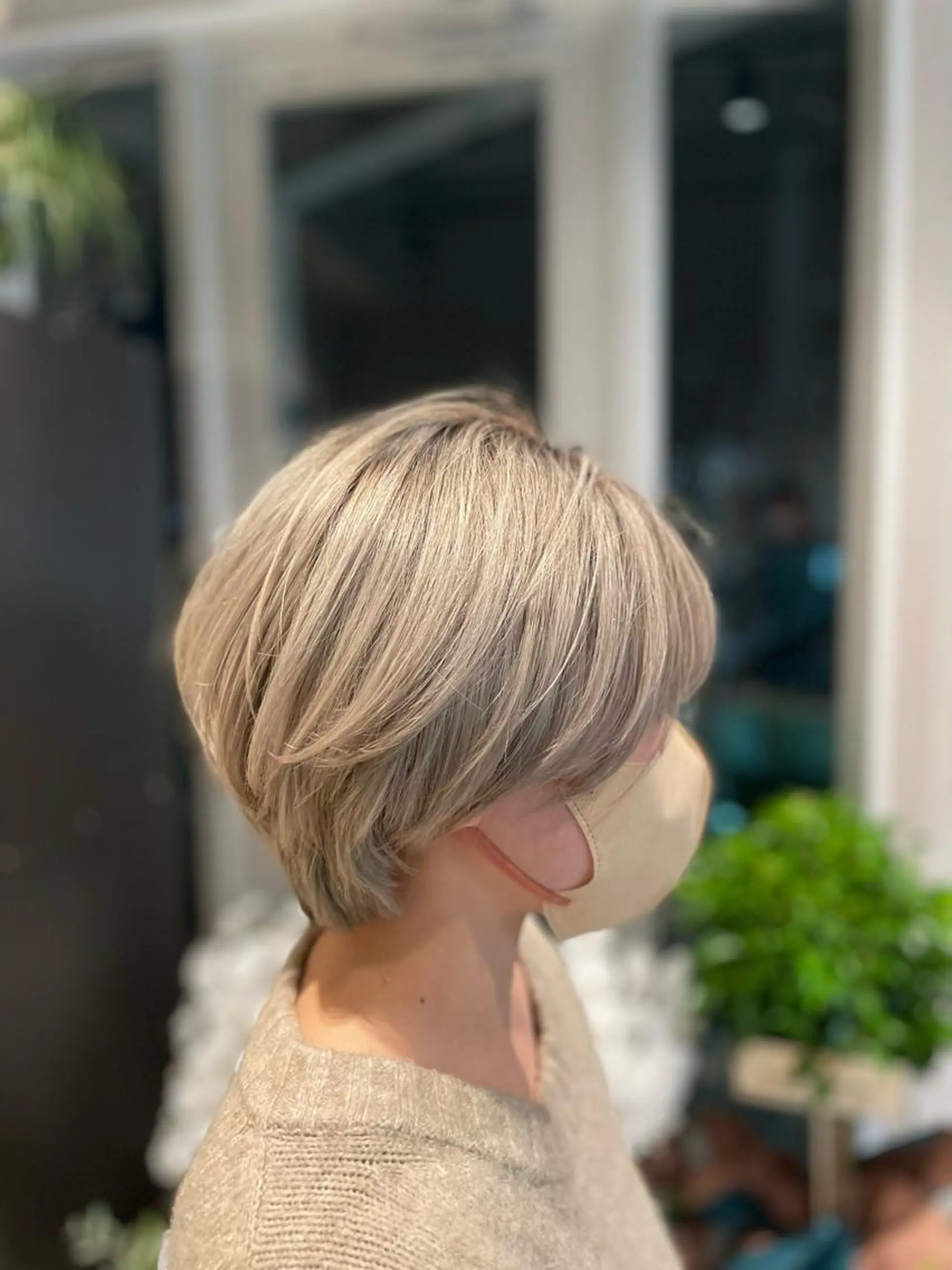 ショート カラー ✨髪質改善/ハイトー ン/艶髪高山のヘアスタイル