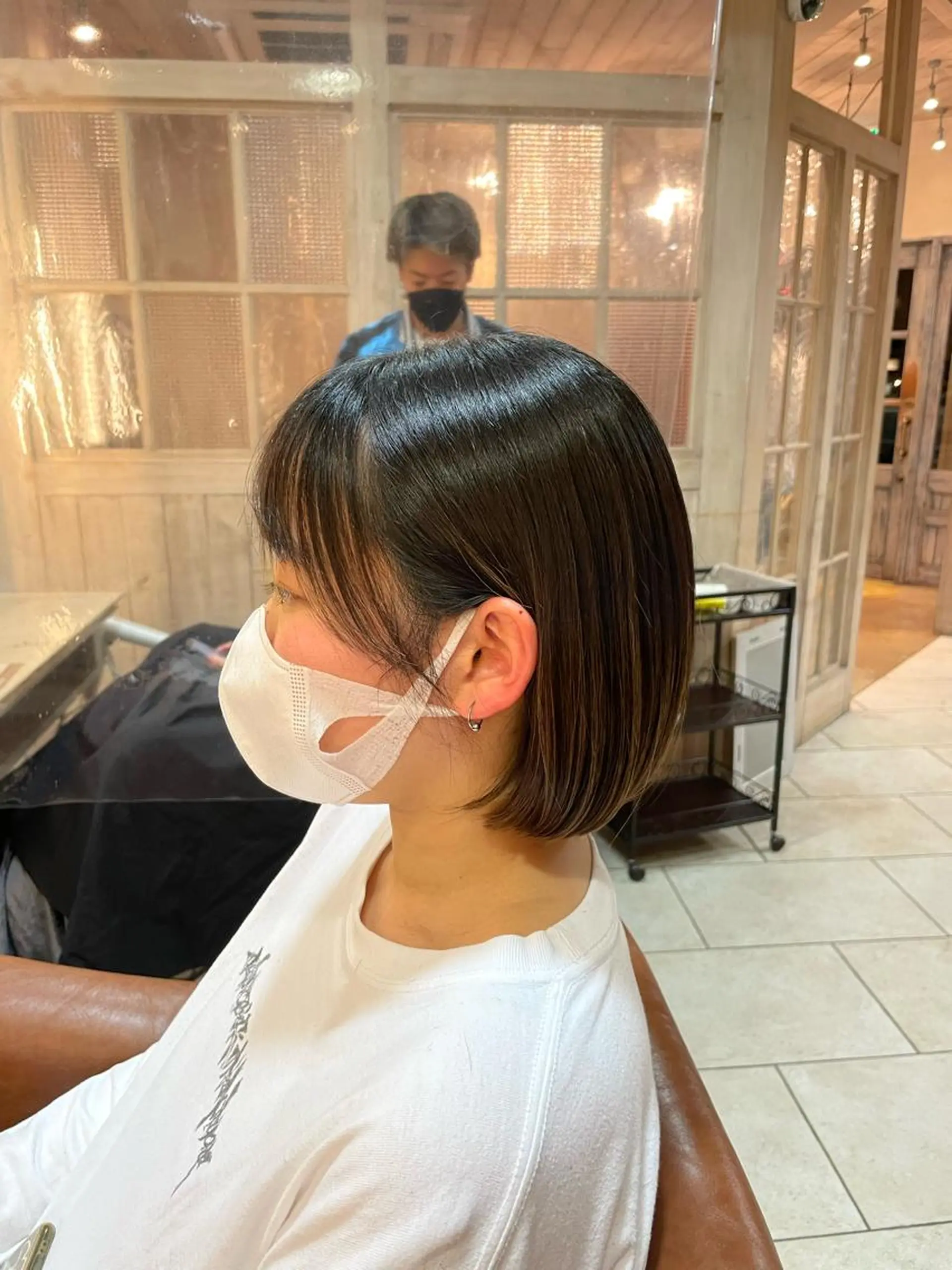 ショート ボブ 前平 友慈のヘアスタイル