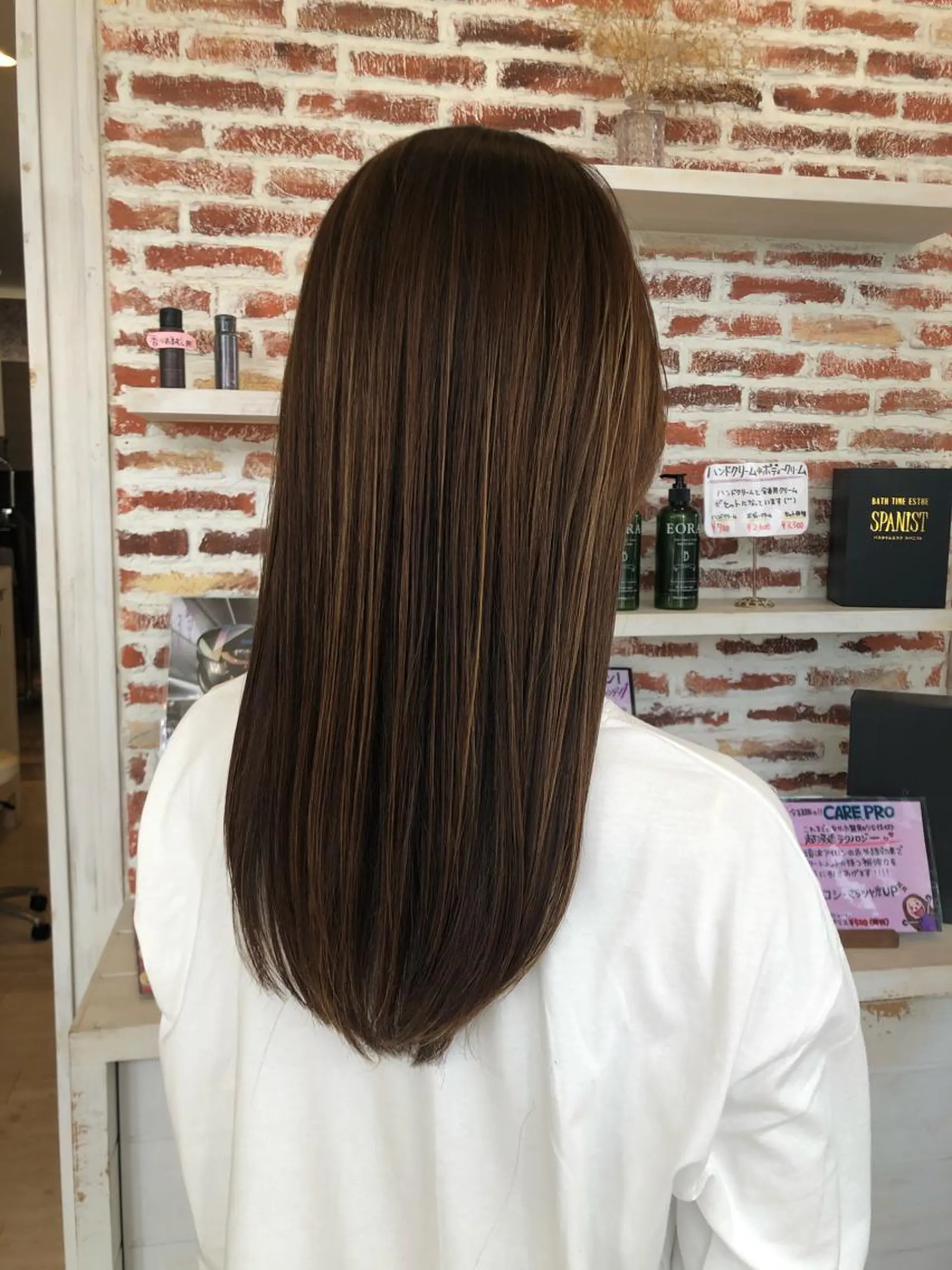 パーマ ストレートパーマ 東恩納 誠のヘアスタイル