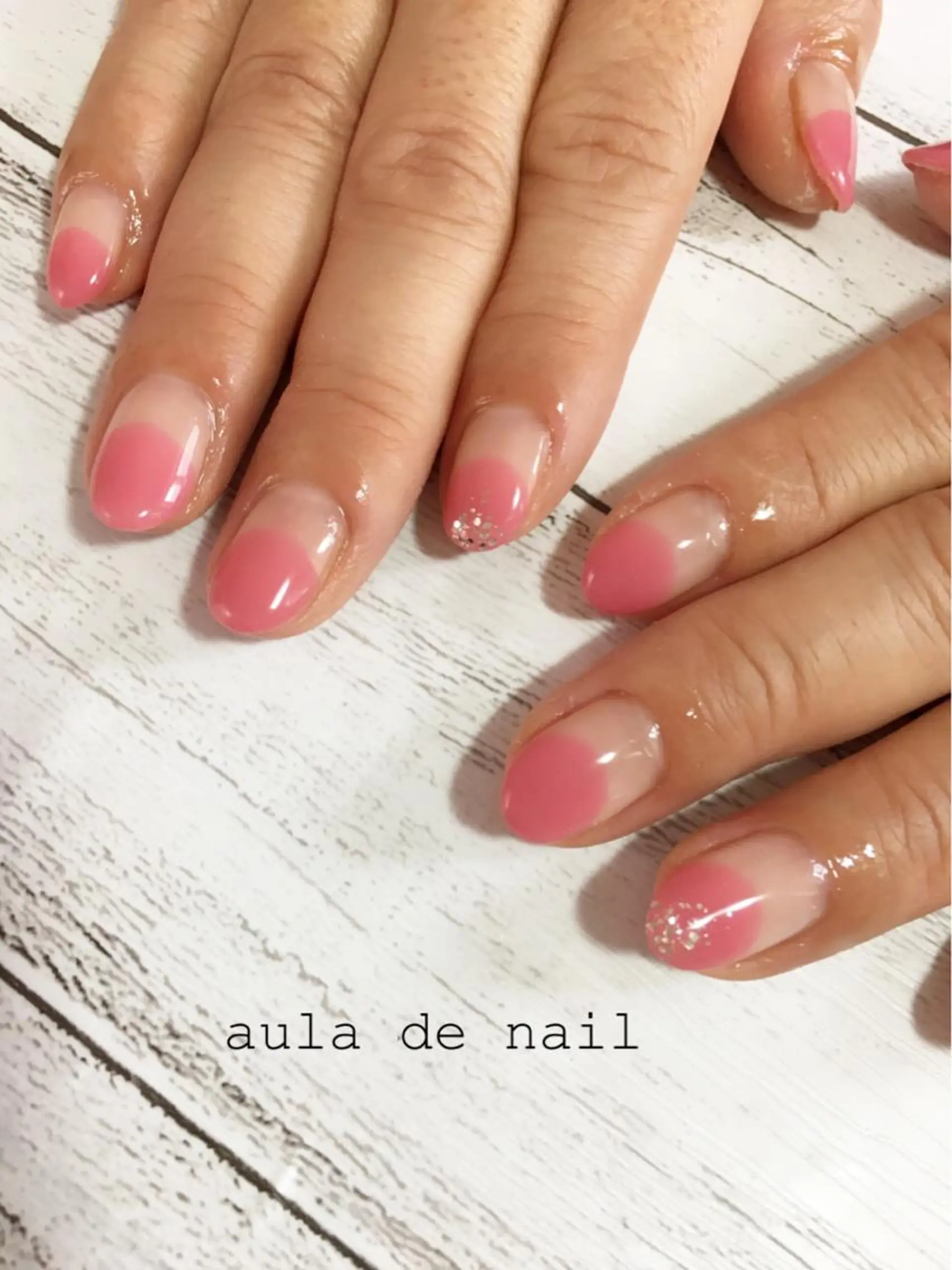 ネイル 桜ネイル 春ネイル ハンドネイル auladenail アウラデネイルのネイルデザイン