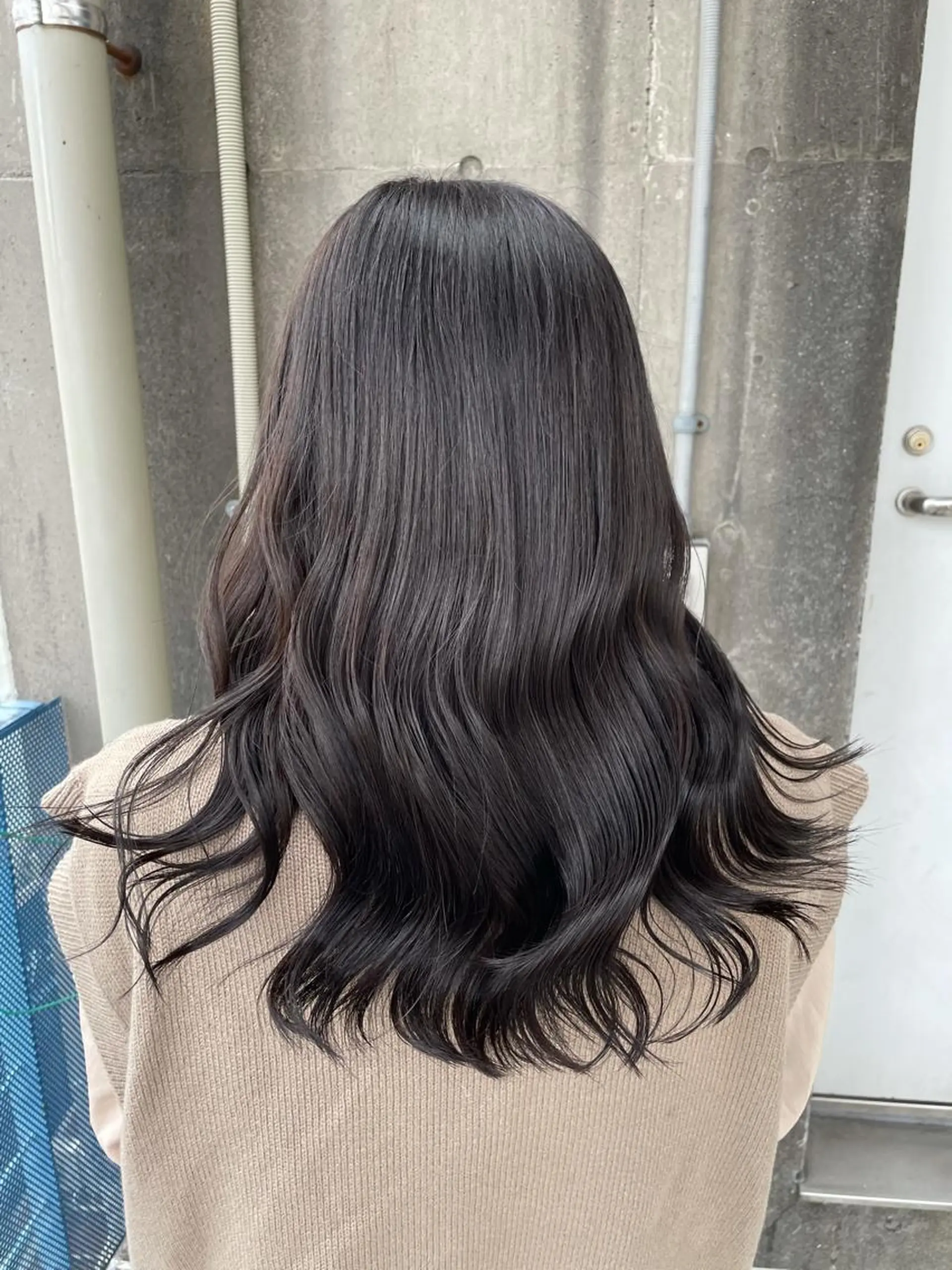 ロング カラー ヘアアレンジ 縮毛矯正/髪質改善/ ブリーチ毛/木元渓太のヘアスタイル