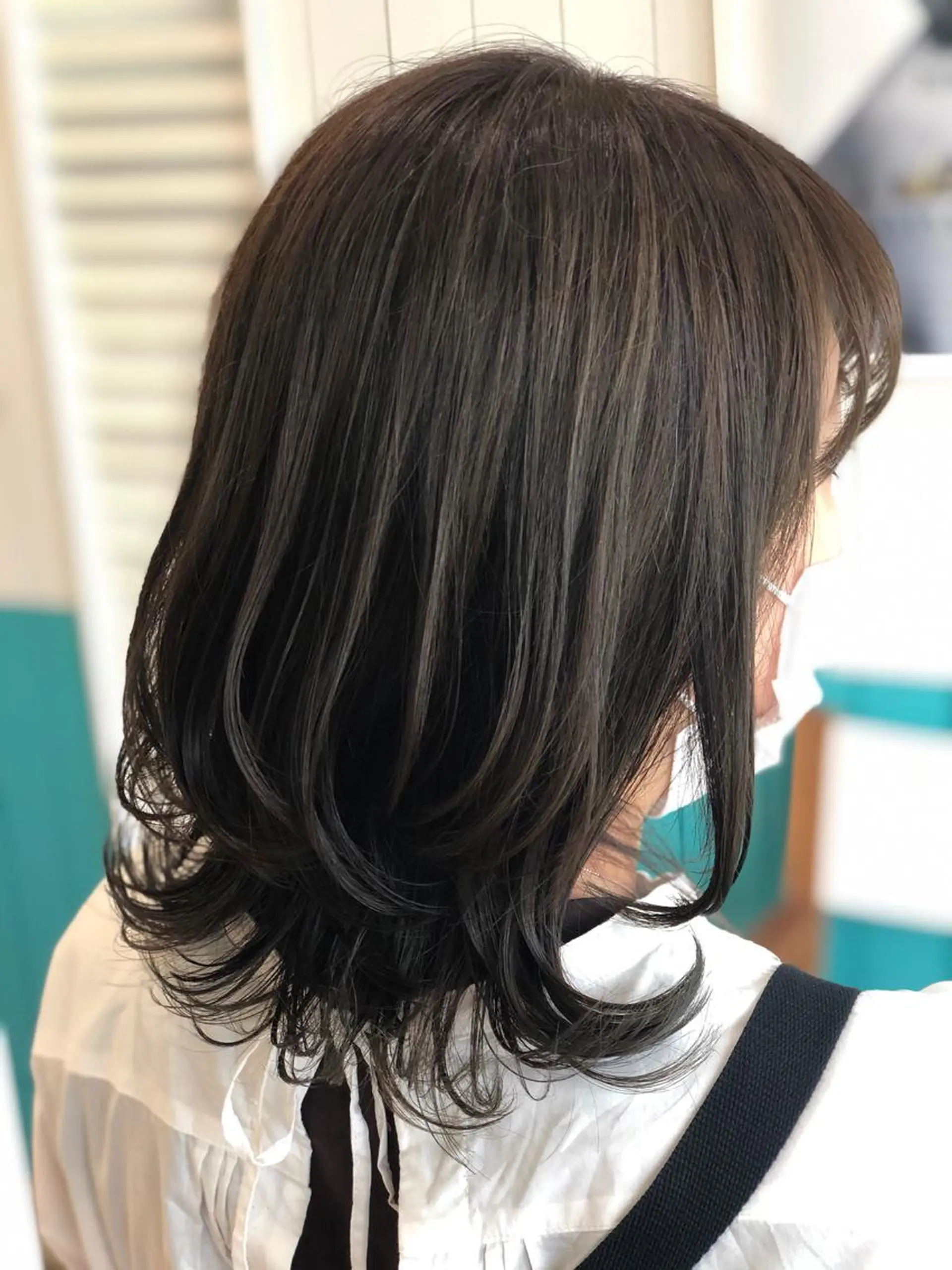 セミロング カラー Snaly カラー特化ページのヘアスタイル