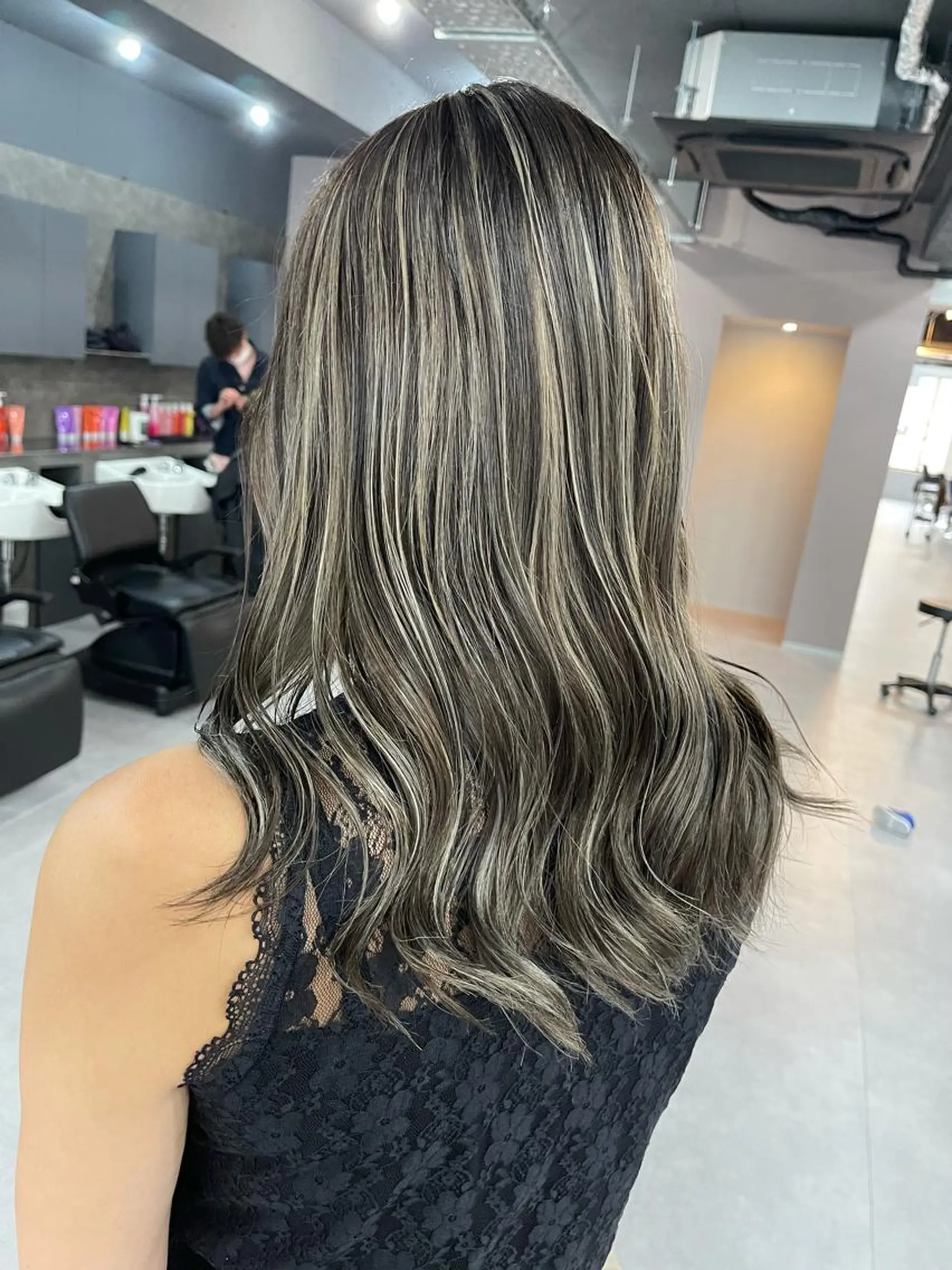 ロング カラー Reb_keiji 👑小倉圭司のヘアスタイル