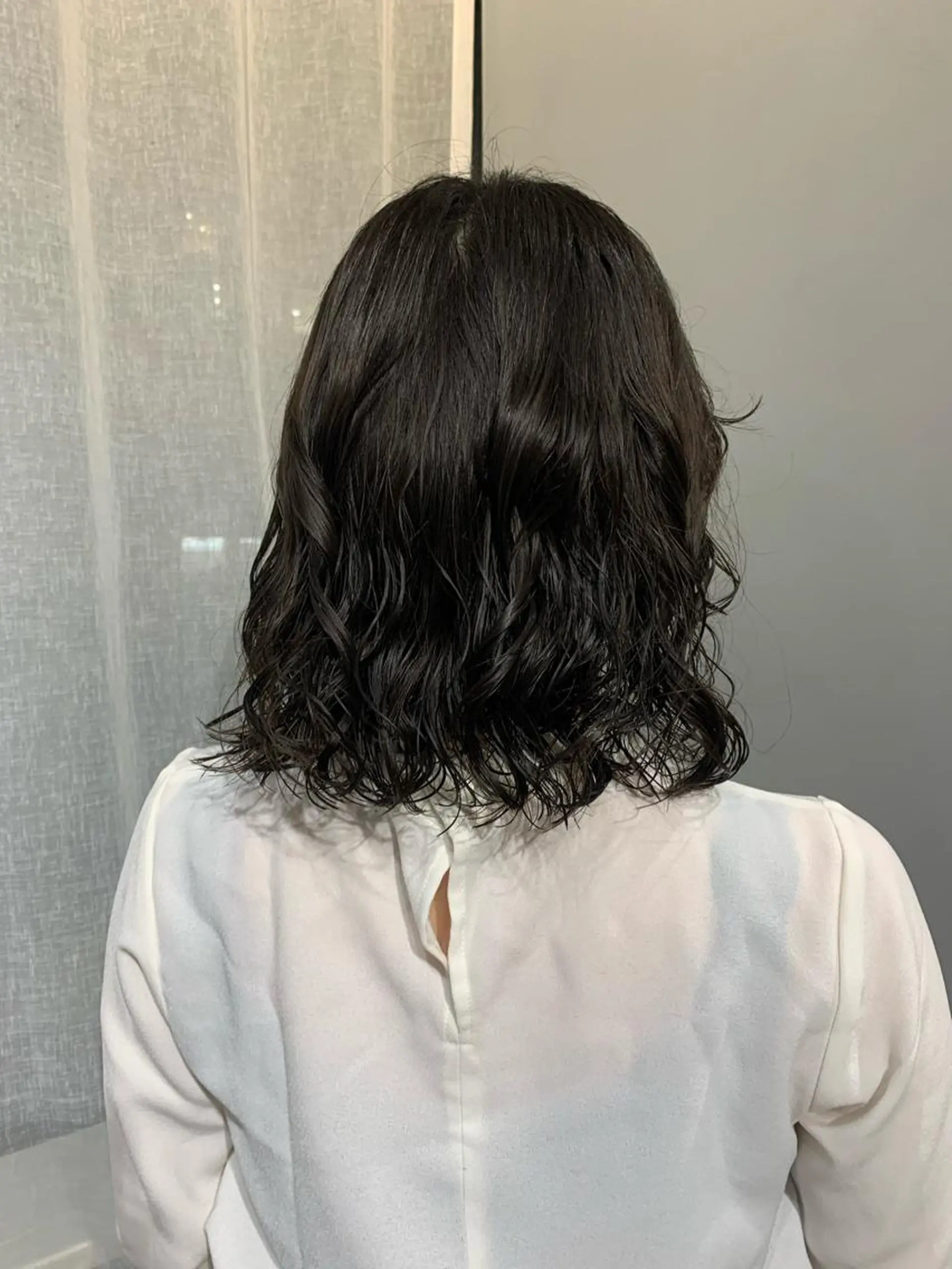パーマ ボブパーマコテ巻き風 パーマNo1深江秀平のヘアスタイル