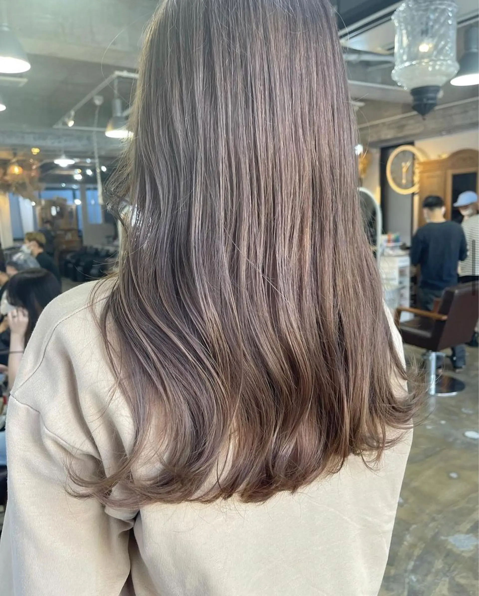 ロング カラー カット ヘアカラー トリートメント Pia/KIRIA /福岡美容室のヘアスタイル