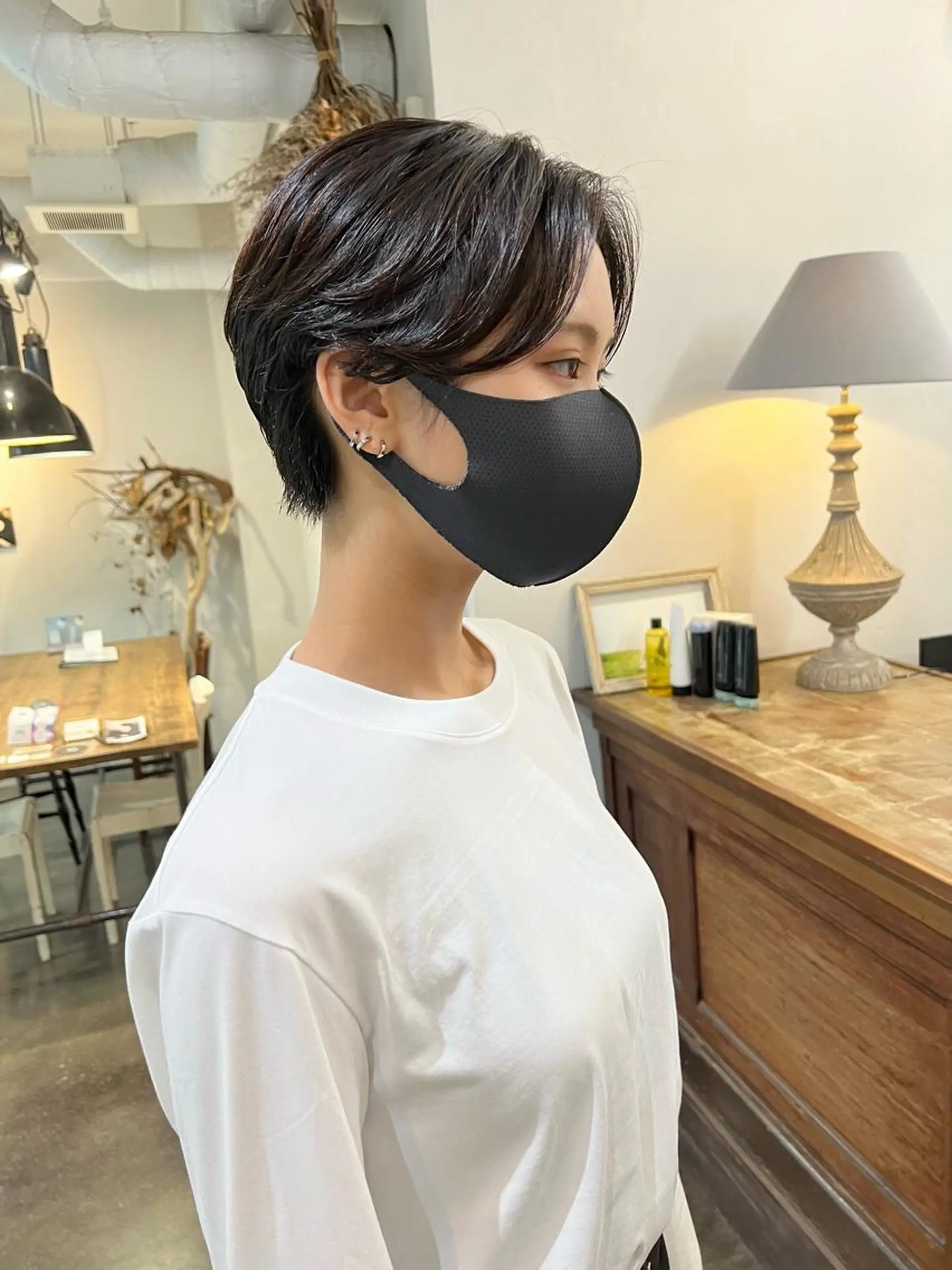 ショート パーマ キッズ ハンサムショート ショートヘア カット パーマ 千葉 郁也のヘアスタイル