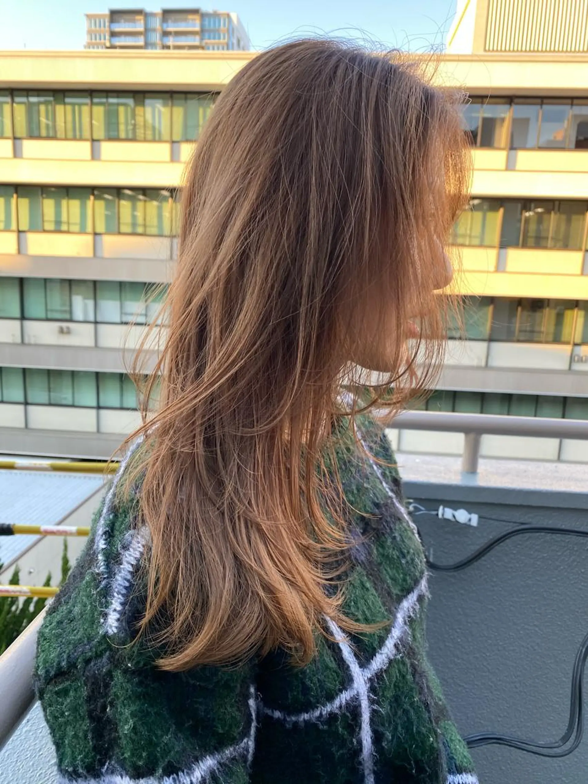 ロング カラー Pia ツボイ ケイタのヘアスタイル