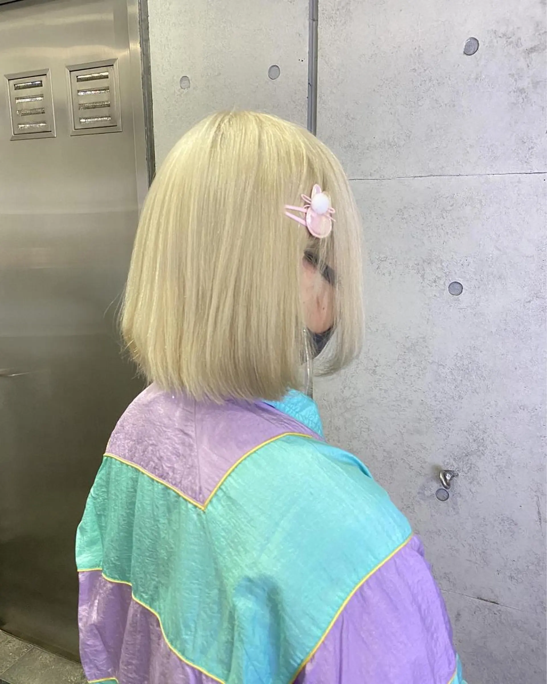 ミディアム カラー 韓国レイヤー透明感 カラーヨウスケのヘアスタイル