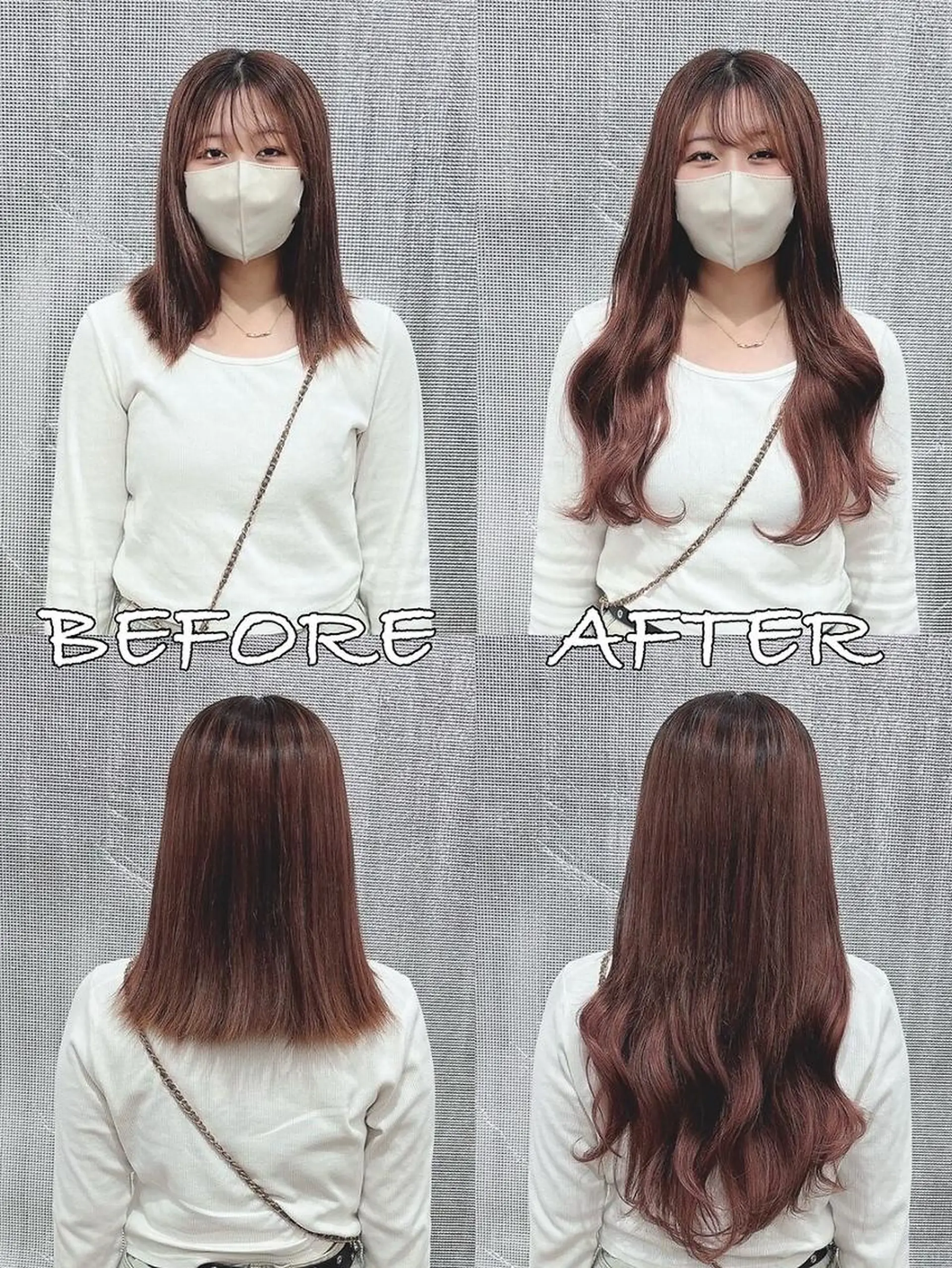 ロング カラー ヘアアレンジ シールエクステ バレイヤージュ ブリーチ ケアブリーチ ダブルカラー LIP 大阪本店 エクステ 堀谷和孝のヘアスタイル
