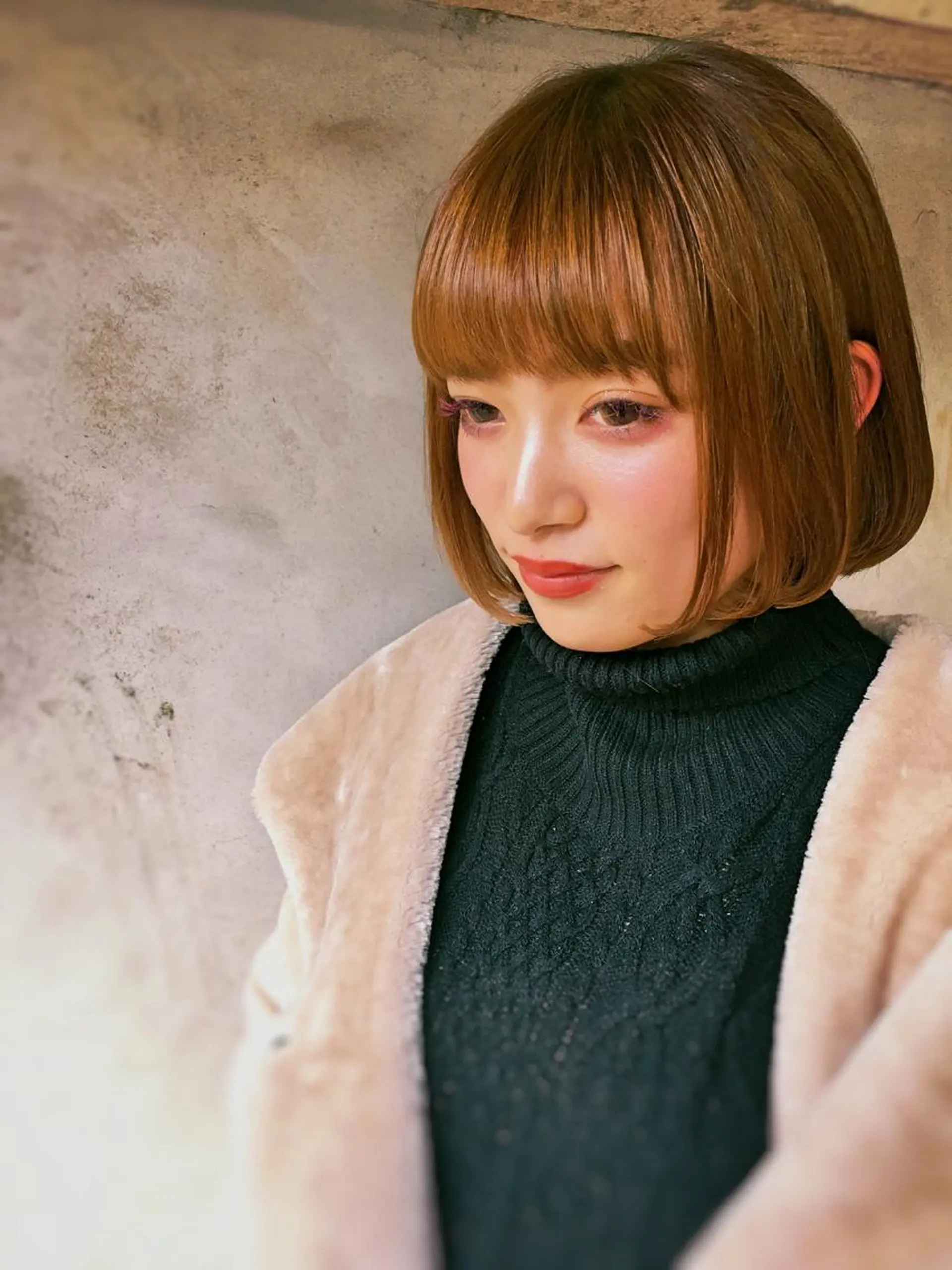 ショート ボブ 本田 卓也のヘアスタイル