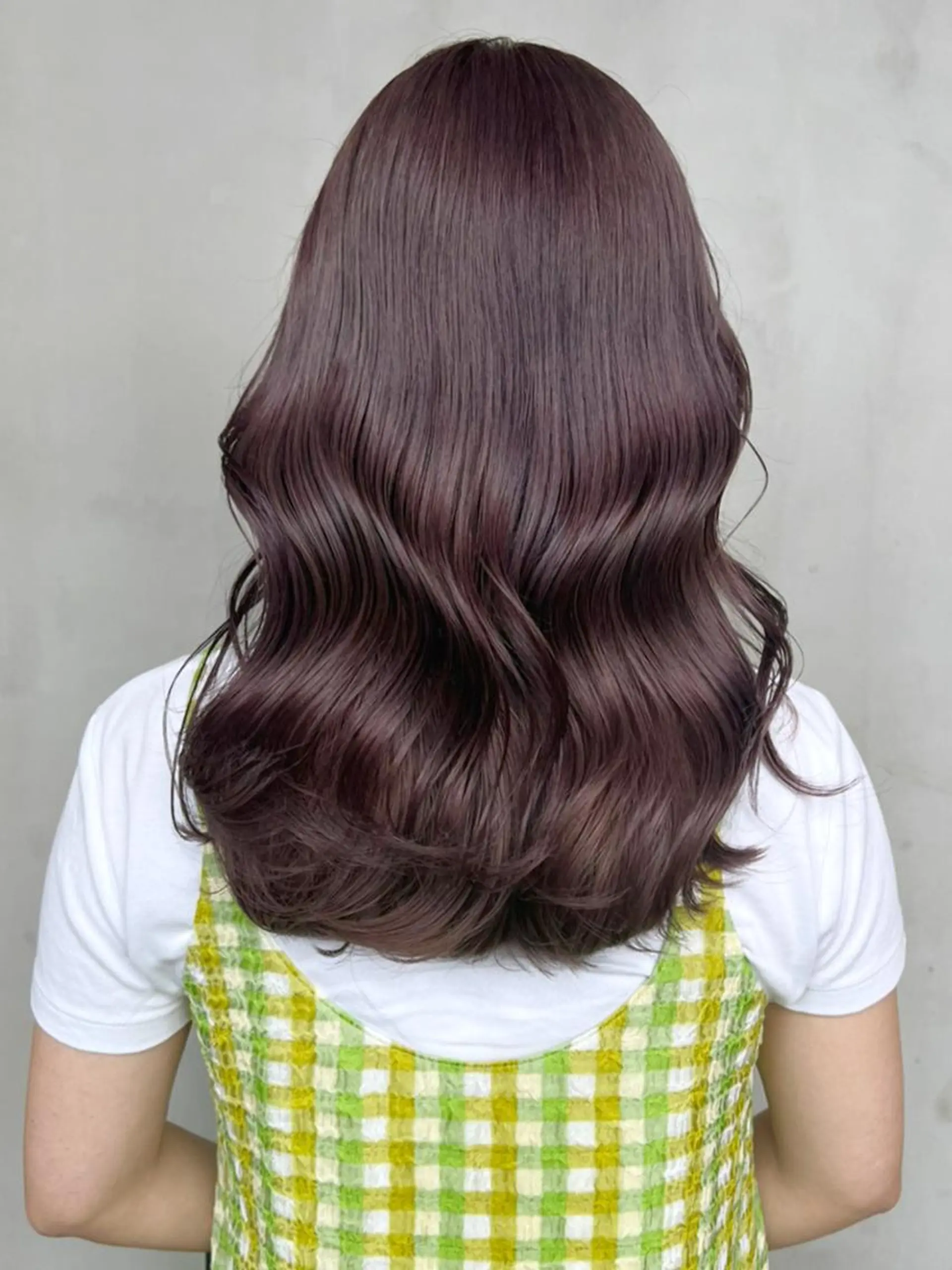 ミディアム カラー ディープラベンダー ラベンダーカラー カット ヘアカラー トリートメント ITbyALBUM 浦和店のヘアスタイル