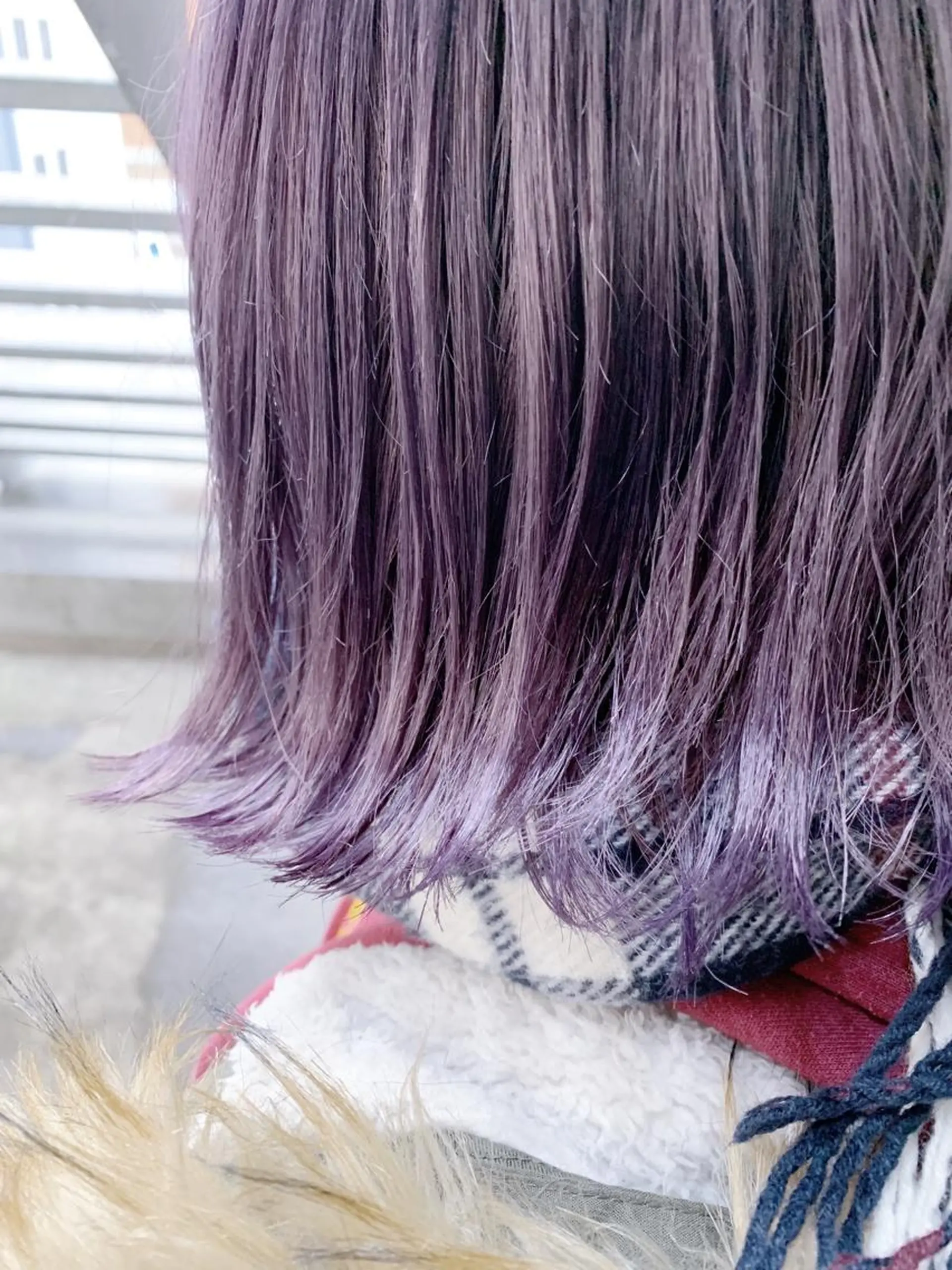ショート カラー ピンクカラー ピンクパープル パープルカラー 【完全マンツー 恵比寿】佐藤 翔のヘアスタイル
