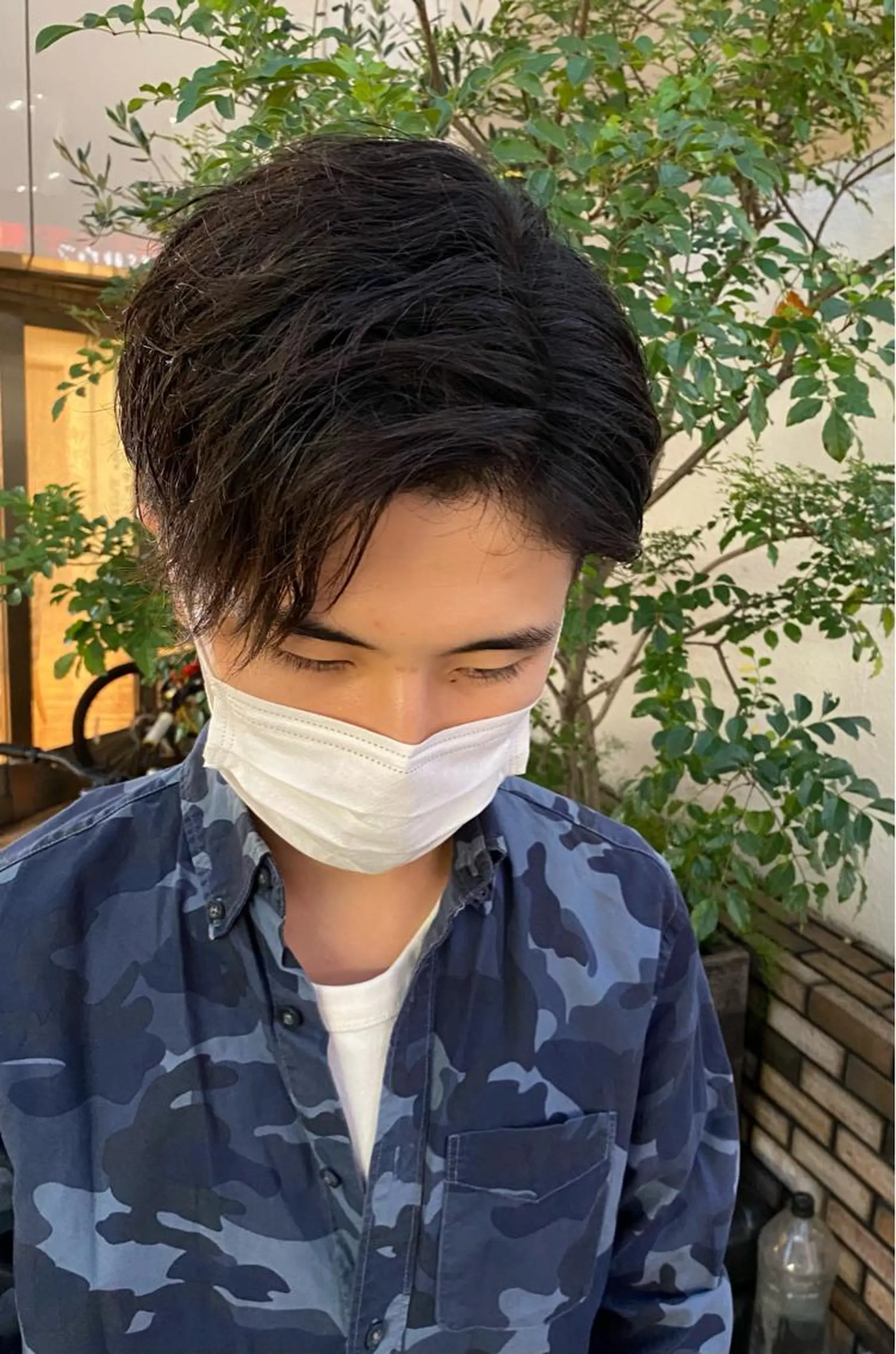 メンズ 似合わせパーマ 渡辺尚暉のヘアスタイル