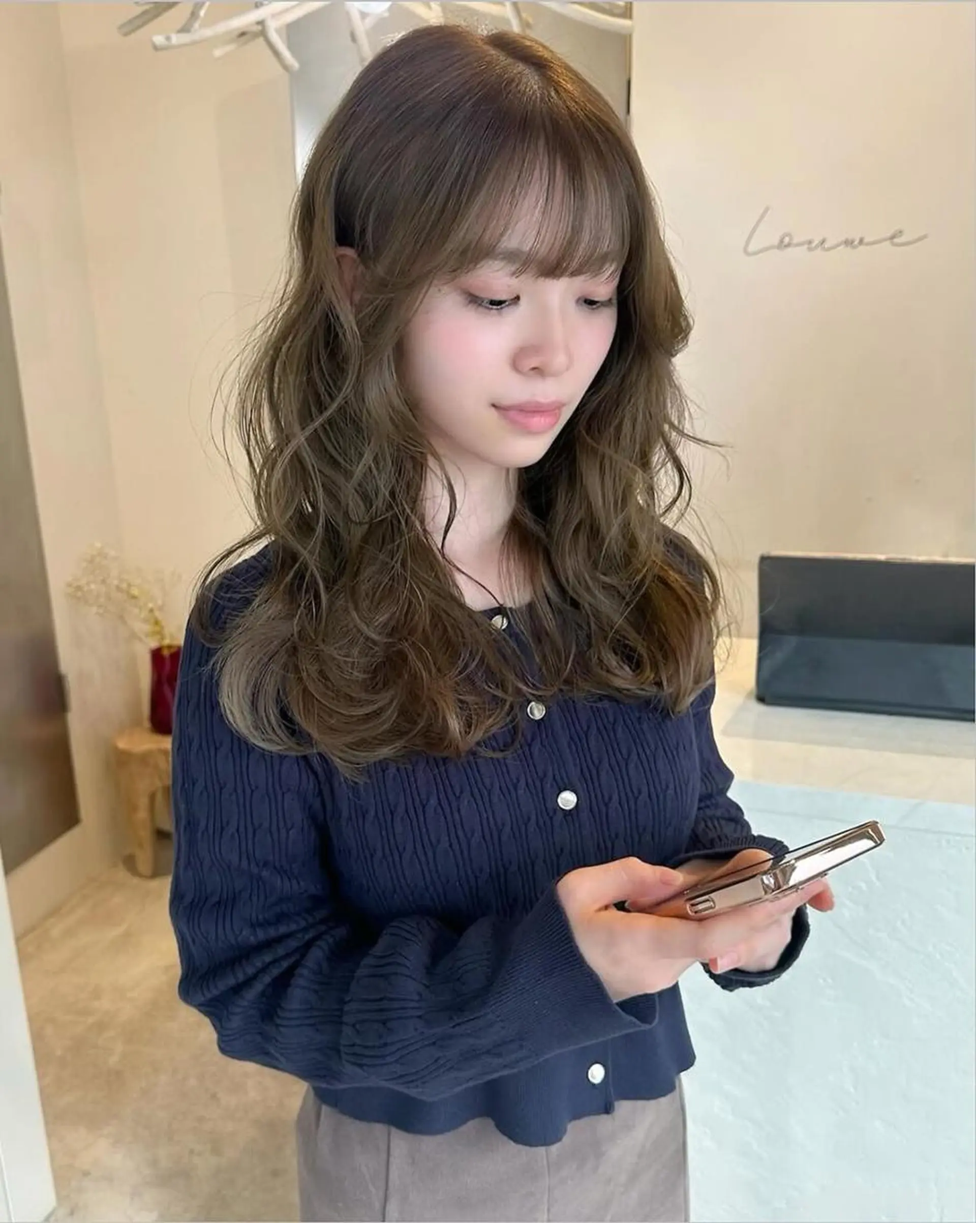 ロング 🎀韓国/艶髪/暗髪 🎀 柚月🫧立川駅のヘアスタイル