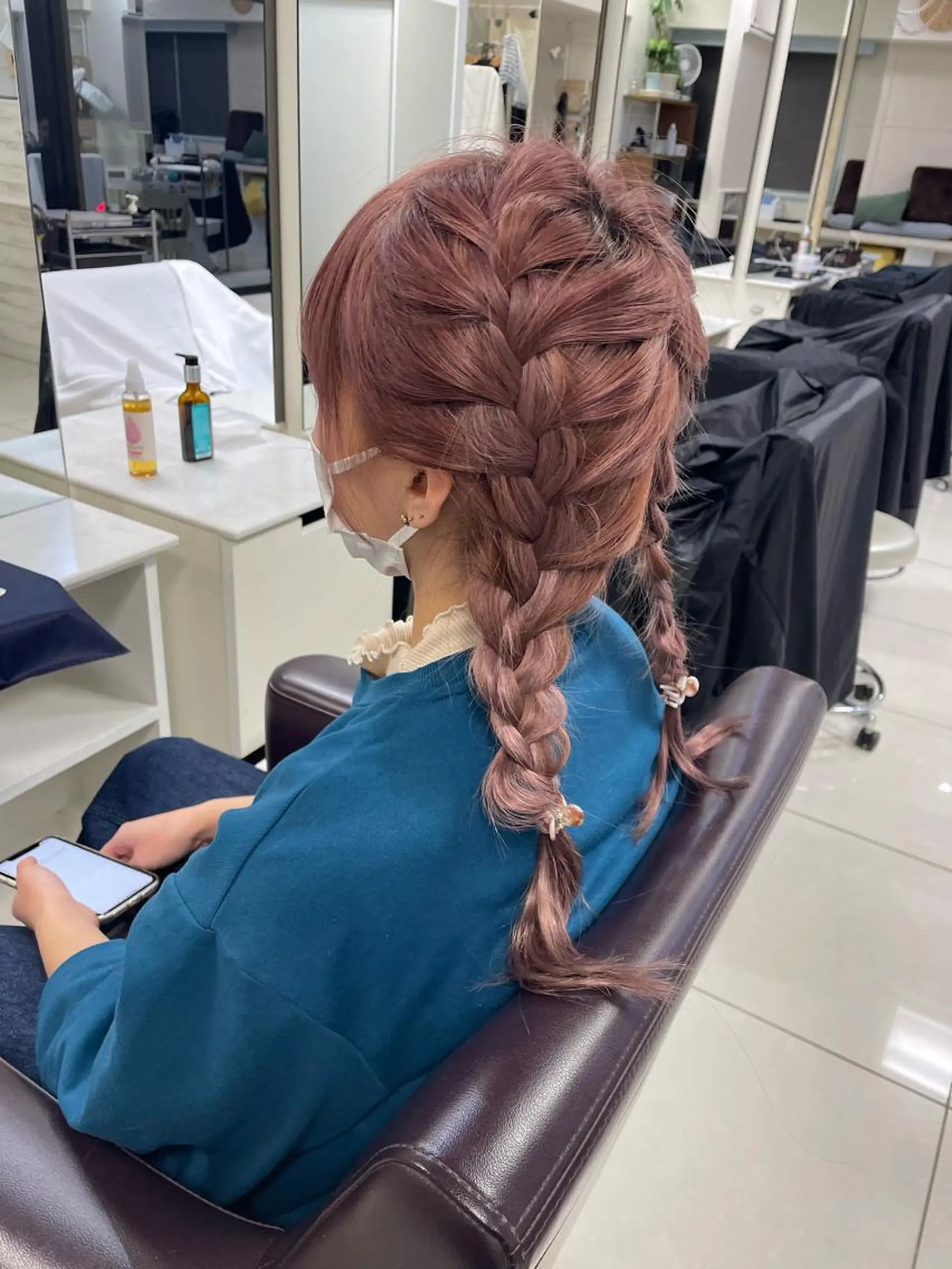 ミディアム ヘアアレンジ XANADU上野店 🐼ﾖｺﾊｼのヘアスタイル