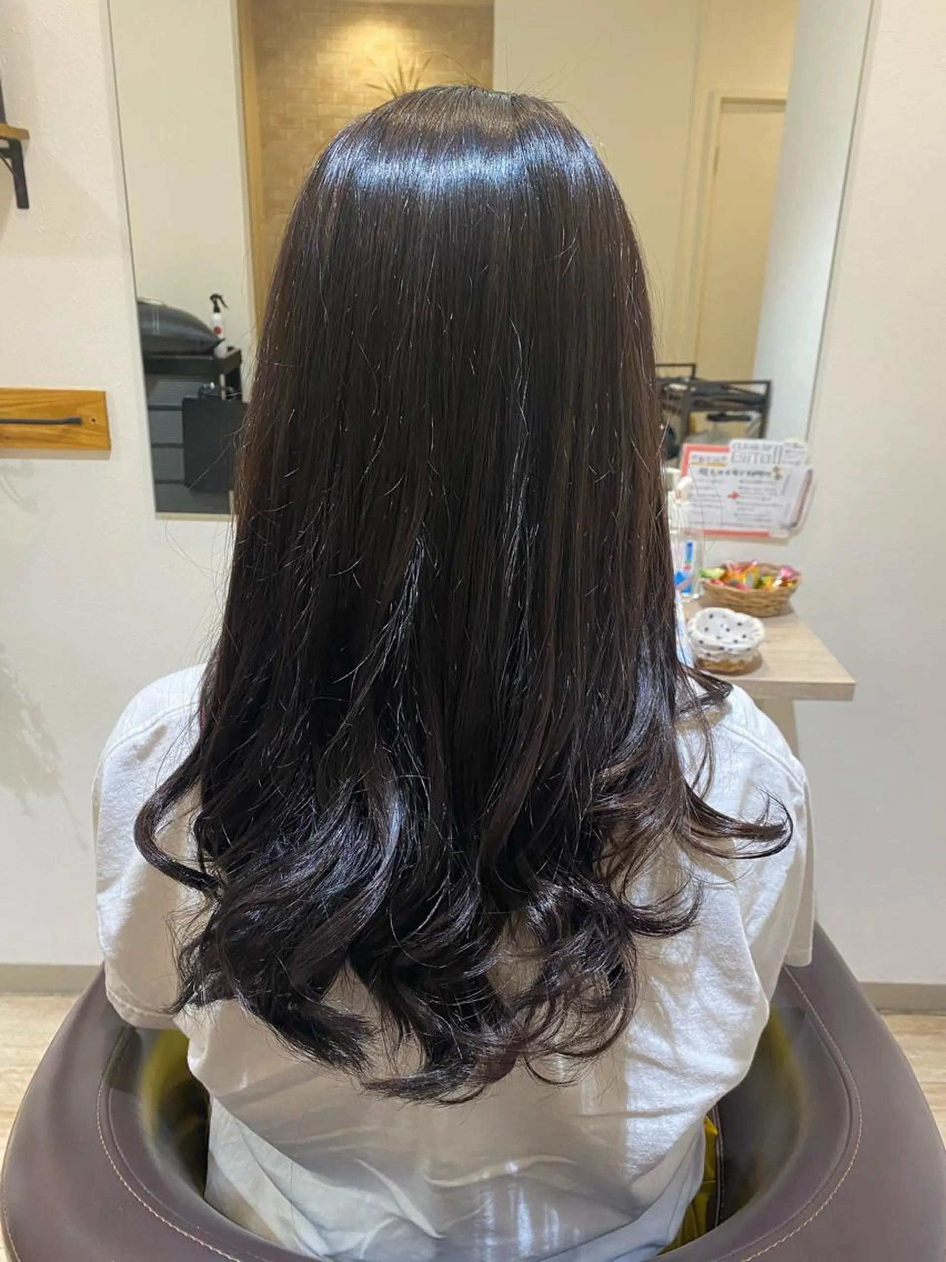 ロング 濱田 みくのヘアスタイル