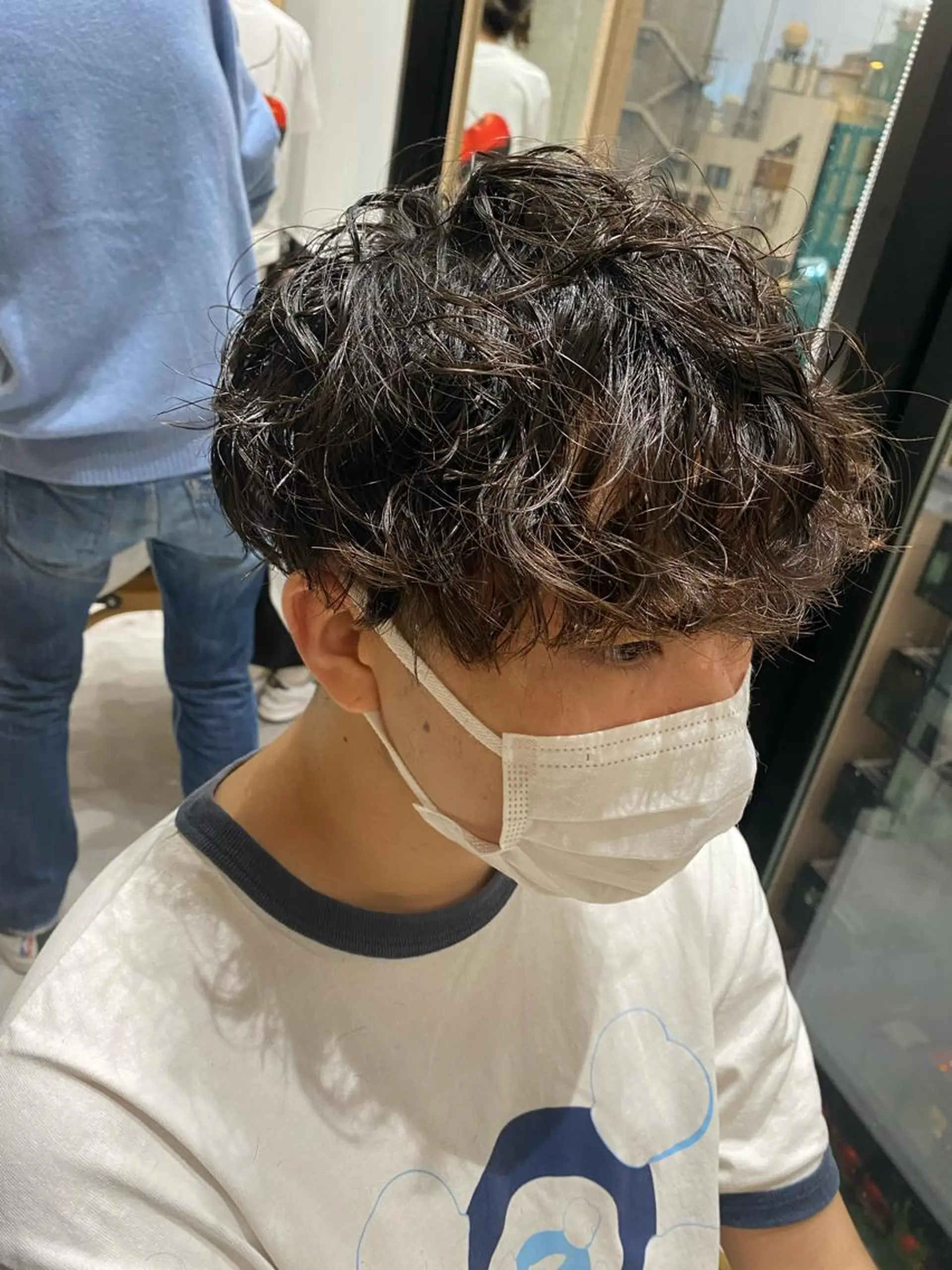 パーマ メンズ カット パーマ トリートメント 似合う髪型が 分からない方へのヘアスタイル