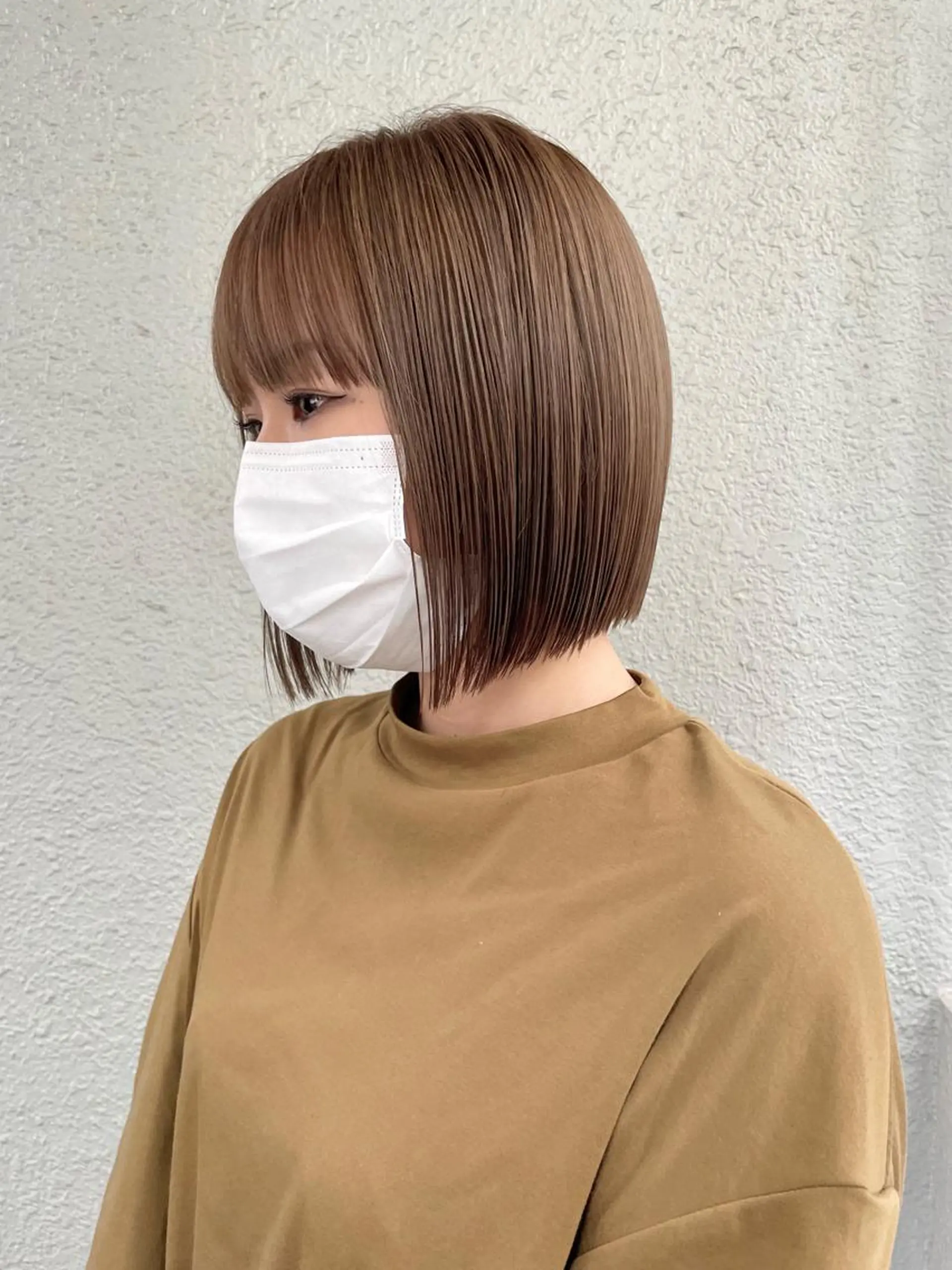 ミディアム カラー ボブ ボブ/レイヤー 🌟梅田盛一🌟のヘアスタイル