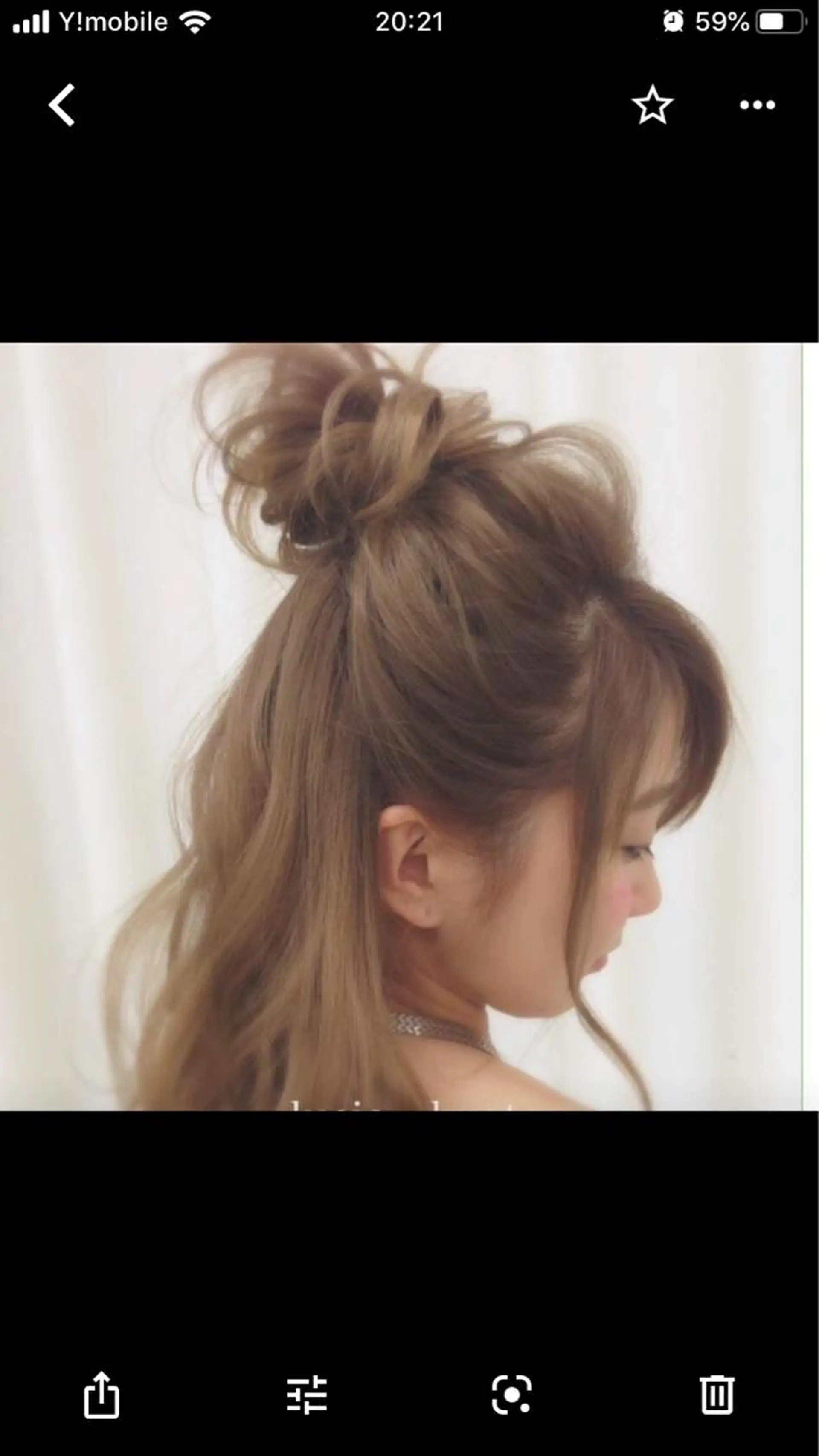 セミロング ✨艶感/透け感✨Sherry所属・艶髪/ハイトーン Sherryのヘアスタイル