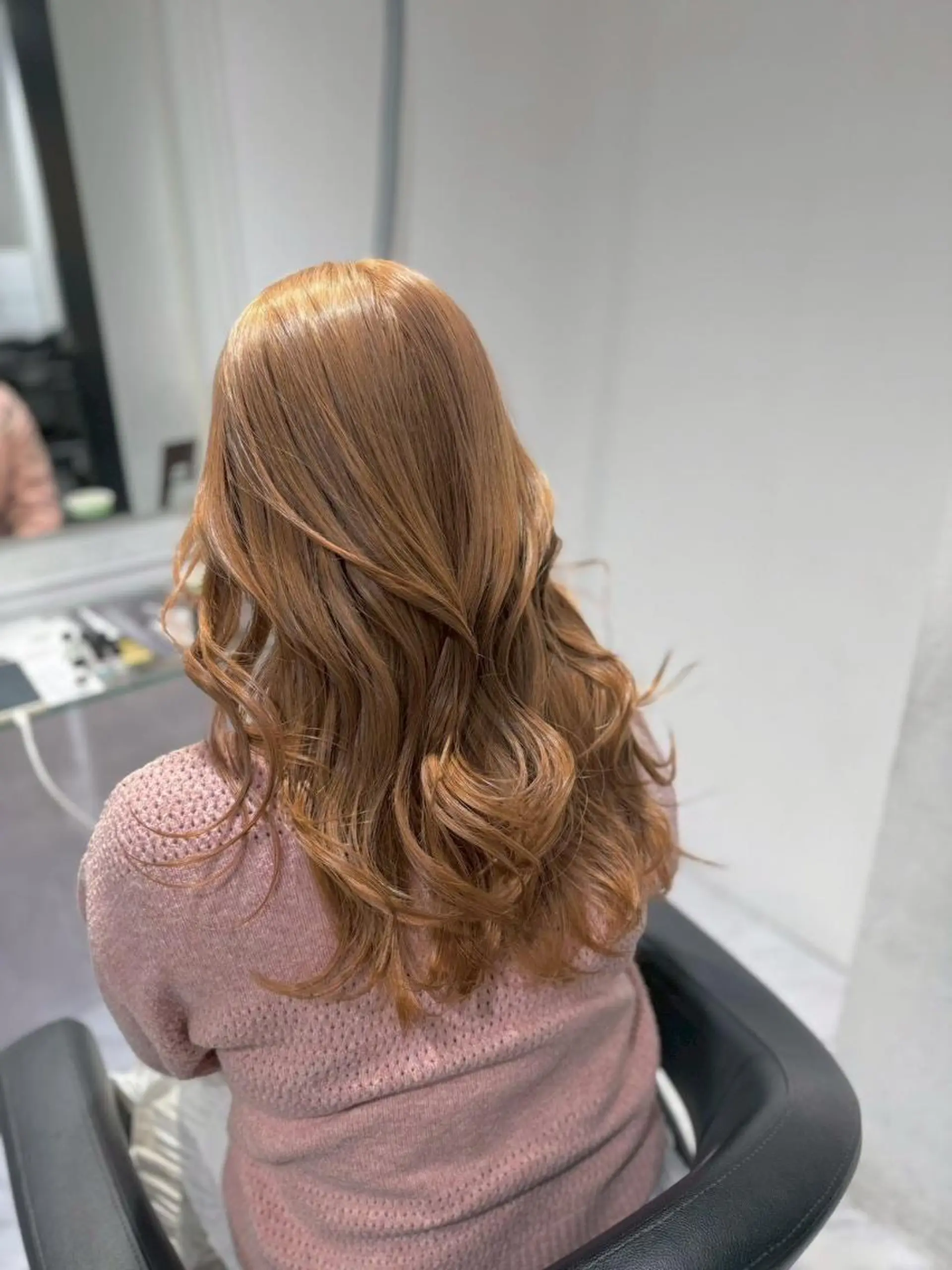 カラー ヘアカラー 韓国ベージュ/透明感 カラー/横浜美容室のヘアスタイル