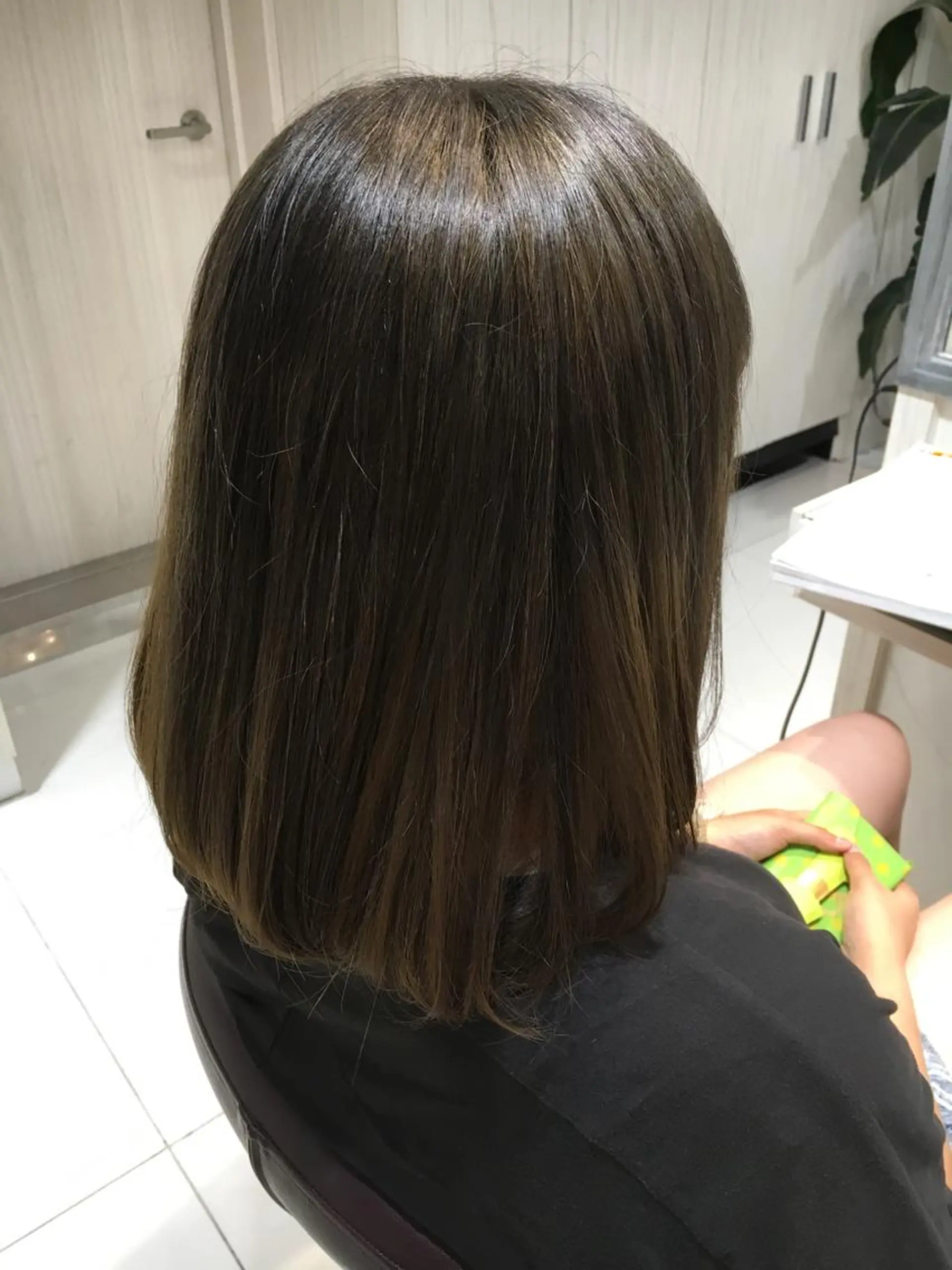 ミディアム セミロング カラー グレージュ トリートメント ヘッドスパ ✨艶髪✨透明感✨ 山内大樹のヘアスタイル