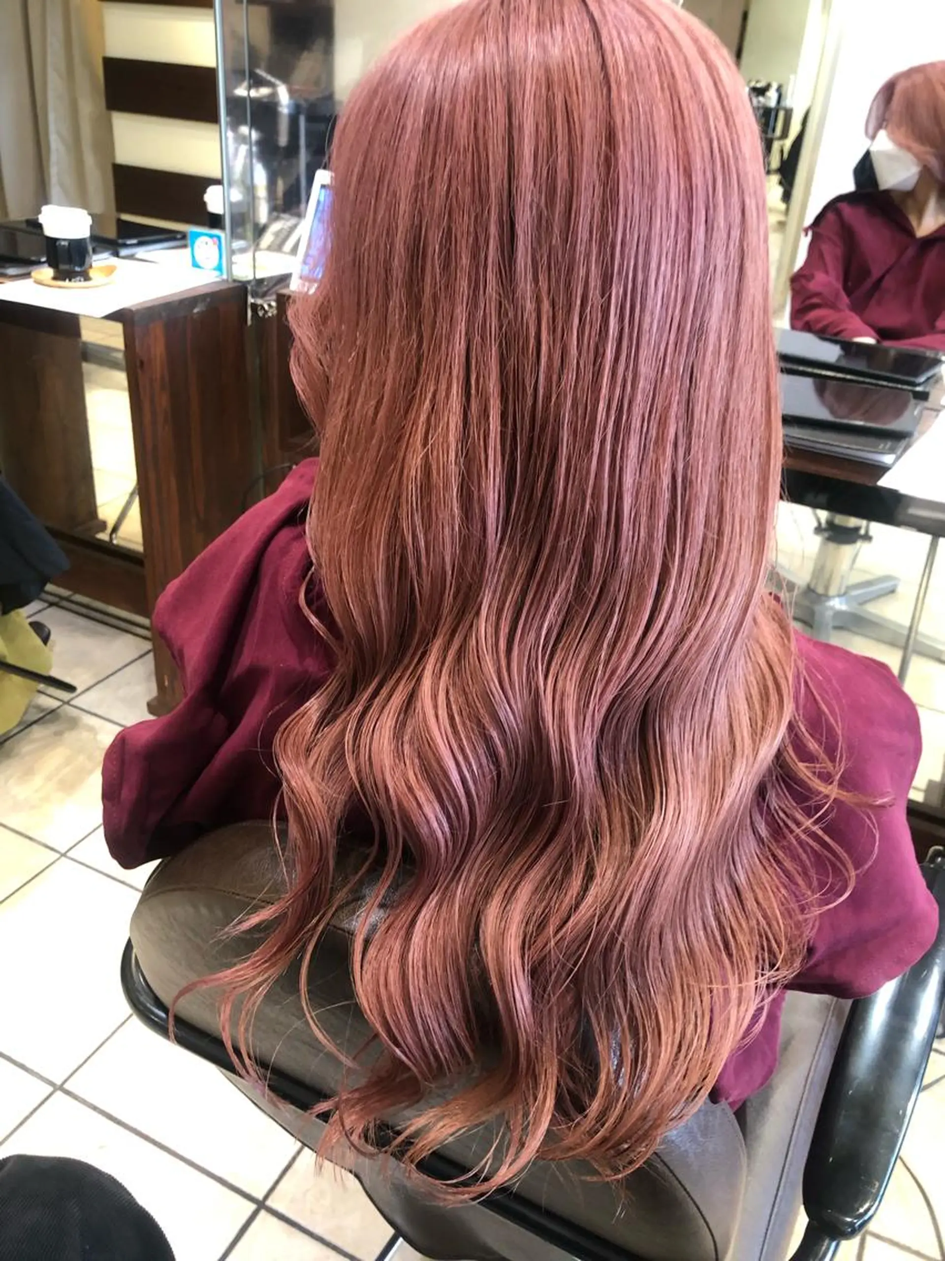 ロング カラー ヘアカラー トリートメント リュウタ ダイキのヘアスタイル