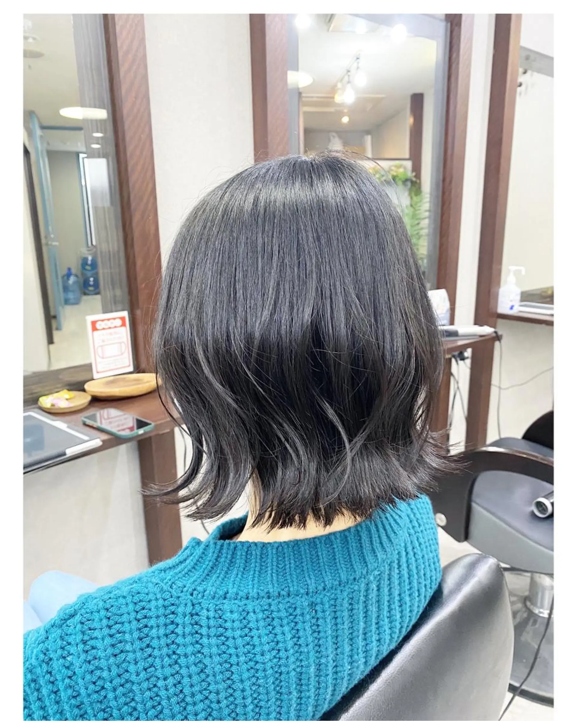 ミディアム カラー くびれヘア ＊横浜駅＊ 金子 誠也のヘアスタイル