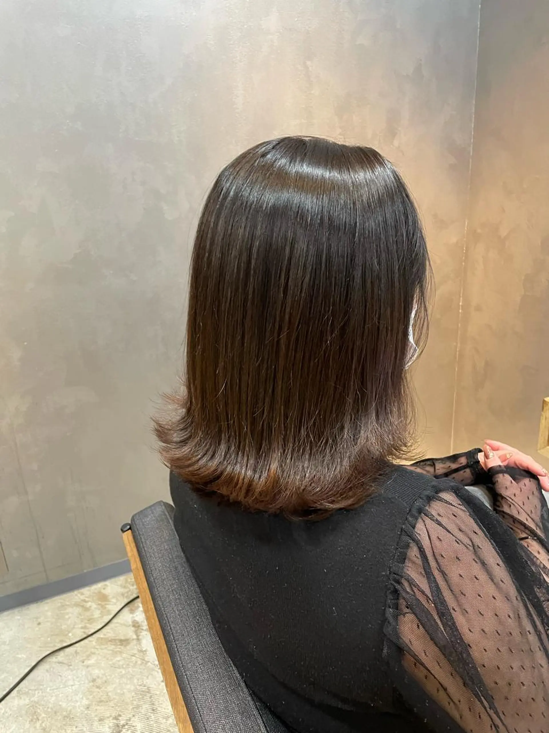 ミディアム 上村 颯のヘアスタイル