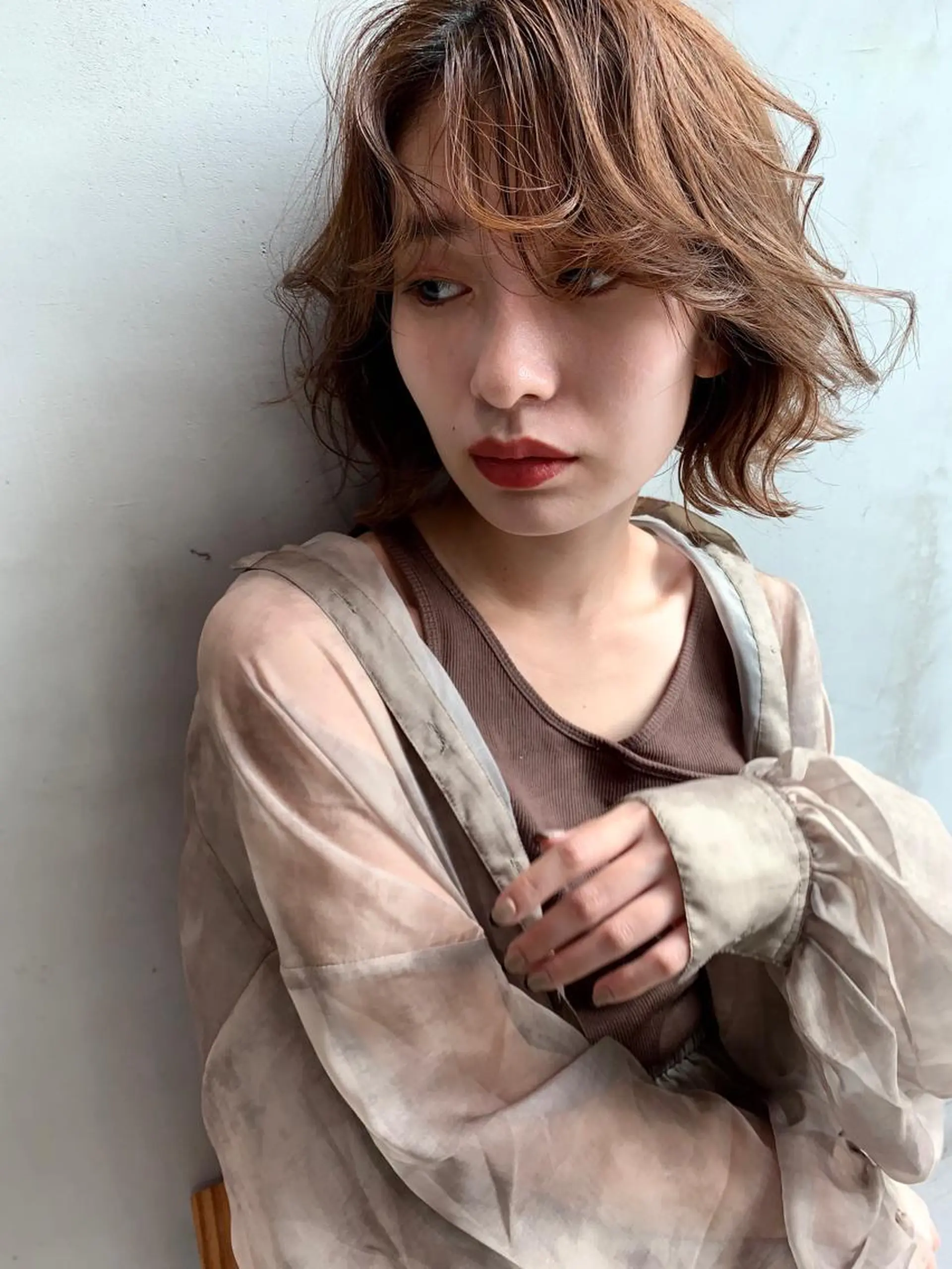 ショート ヘアアレンジ yui .のヘアスタイル