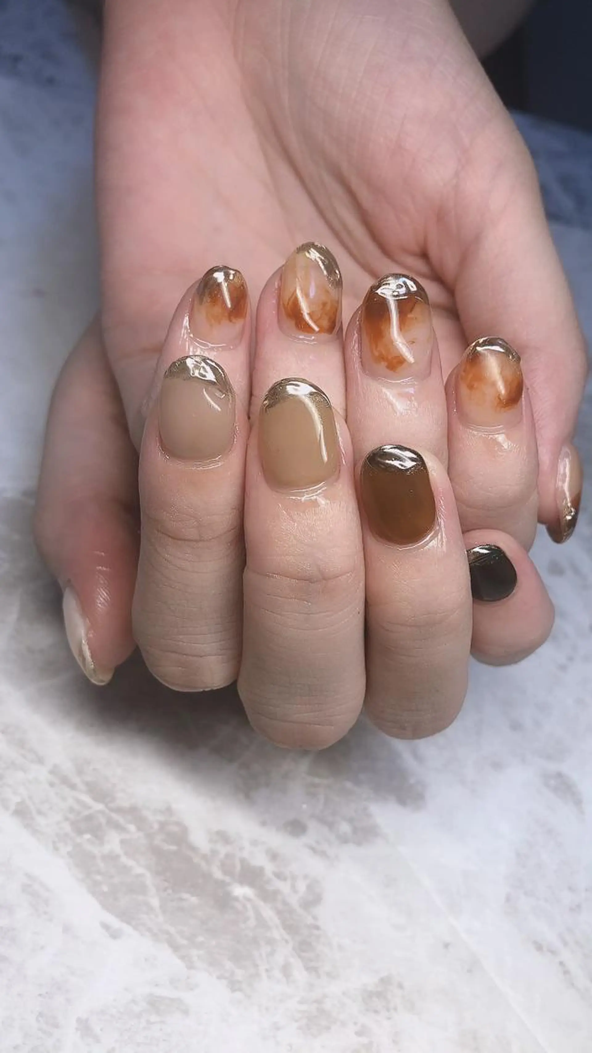 ネイル 内田 奈津美のネイルデザイン