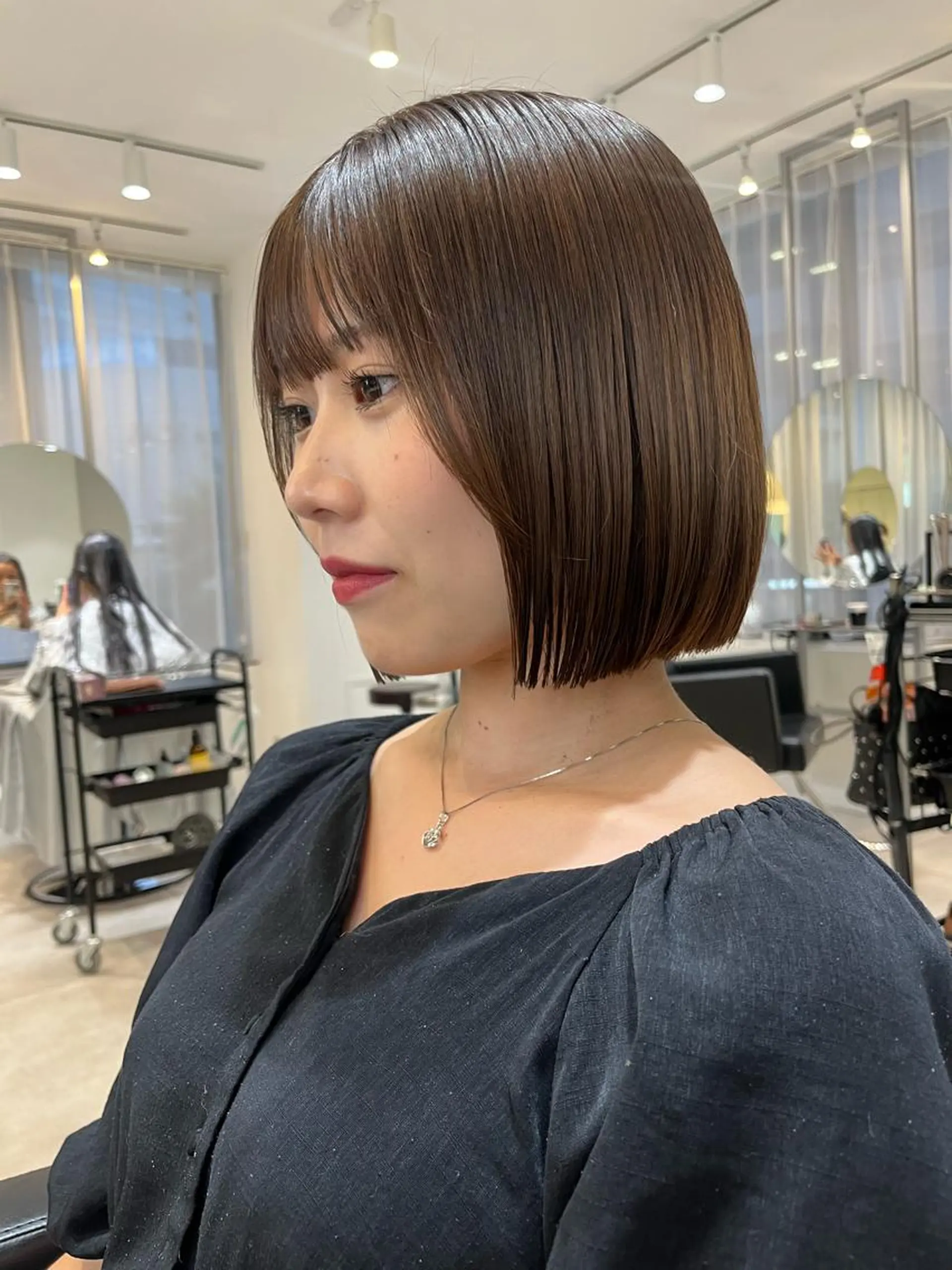 ショート ボブ カット トリートメント SOYON 🤍CHIZU🤍.のヘアスタイル