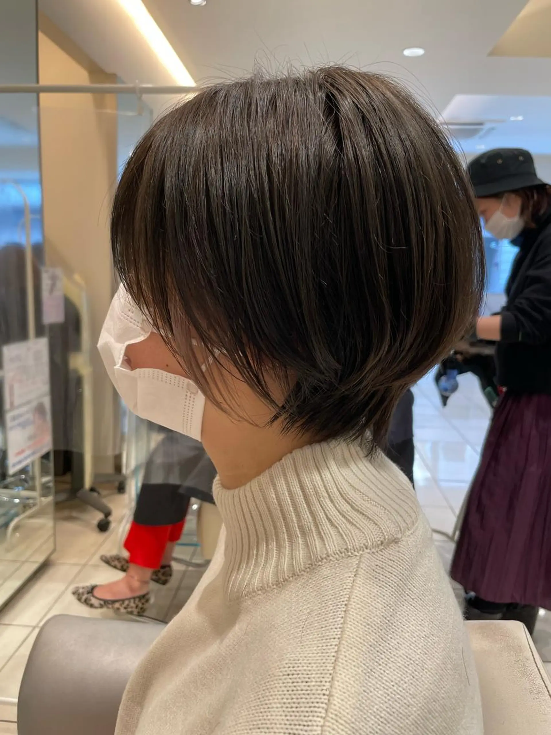 ショート カラー カット ヘアカラー トリートメント MODE K´s eau髪質改善特化のヘアスタイル