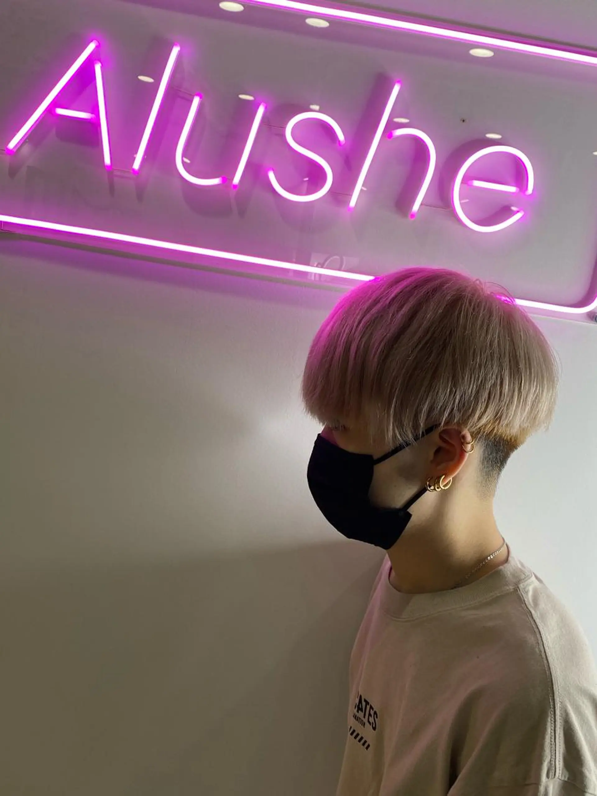 ショート カラー パーマ ヘアアレンジ メンズ カット ヘアカラー トリートメント 🔥メンズ特化渡辺 🔥ブリーチカラーのヘアスタイル