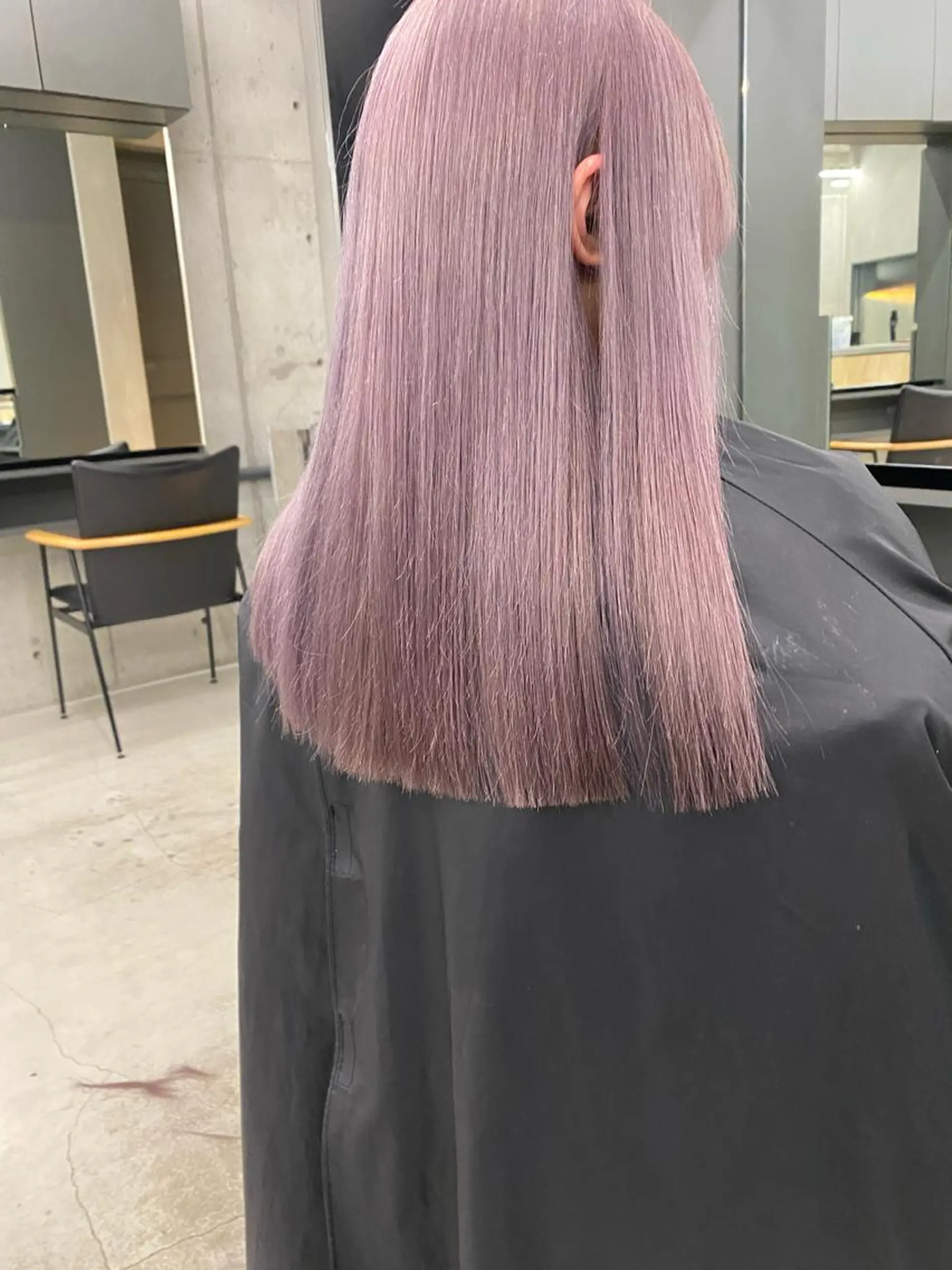 セミロング カラー ヘアカラー レイヤー/柔色 カラー/SAkiのヘアスタイル