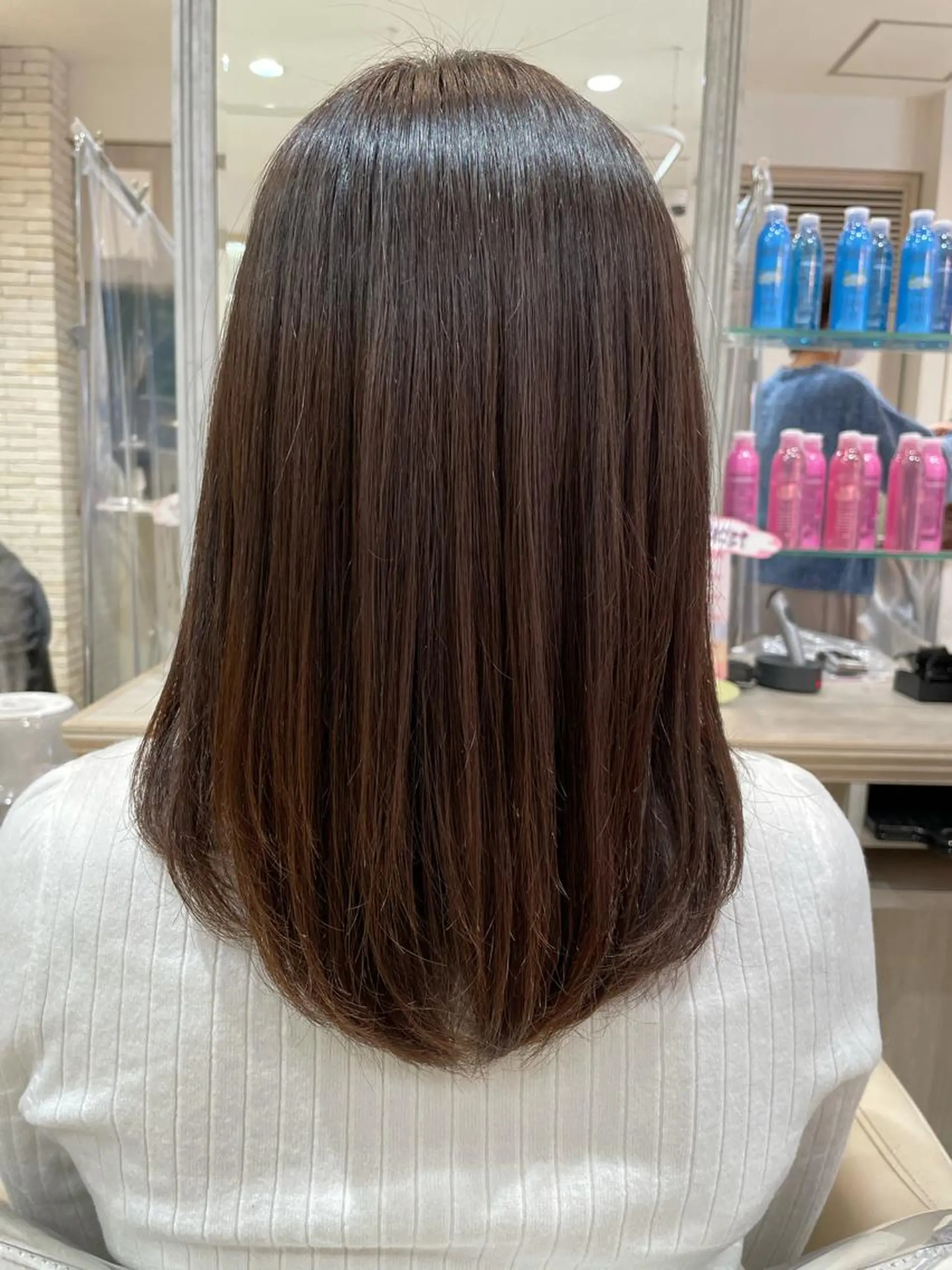 ミディアム カラー 岡屋 瞬のヘアスタイル