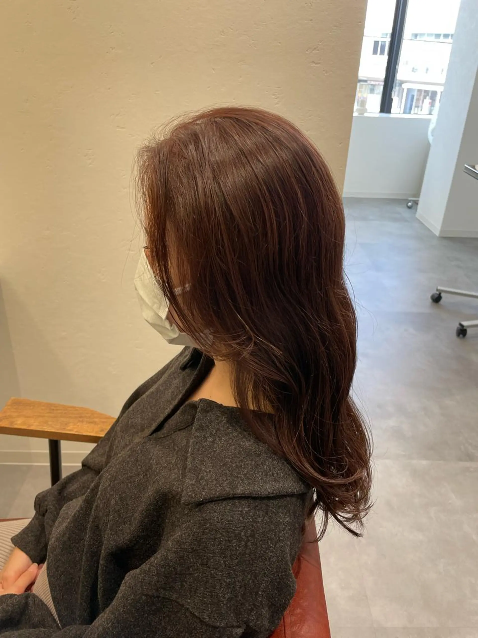 ミディアム カラー ヘアアレンジ 村上 由希のヘアスタイル