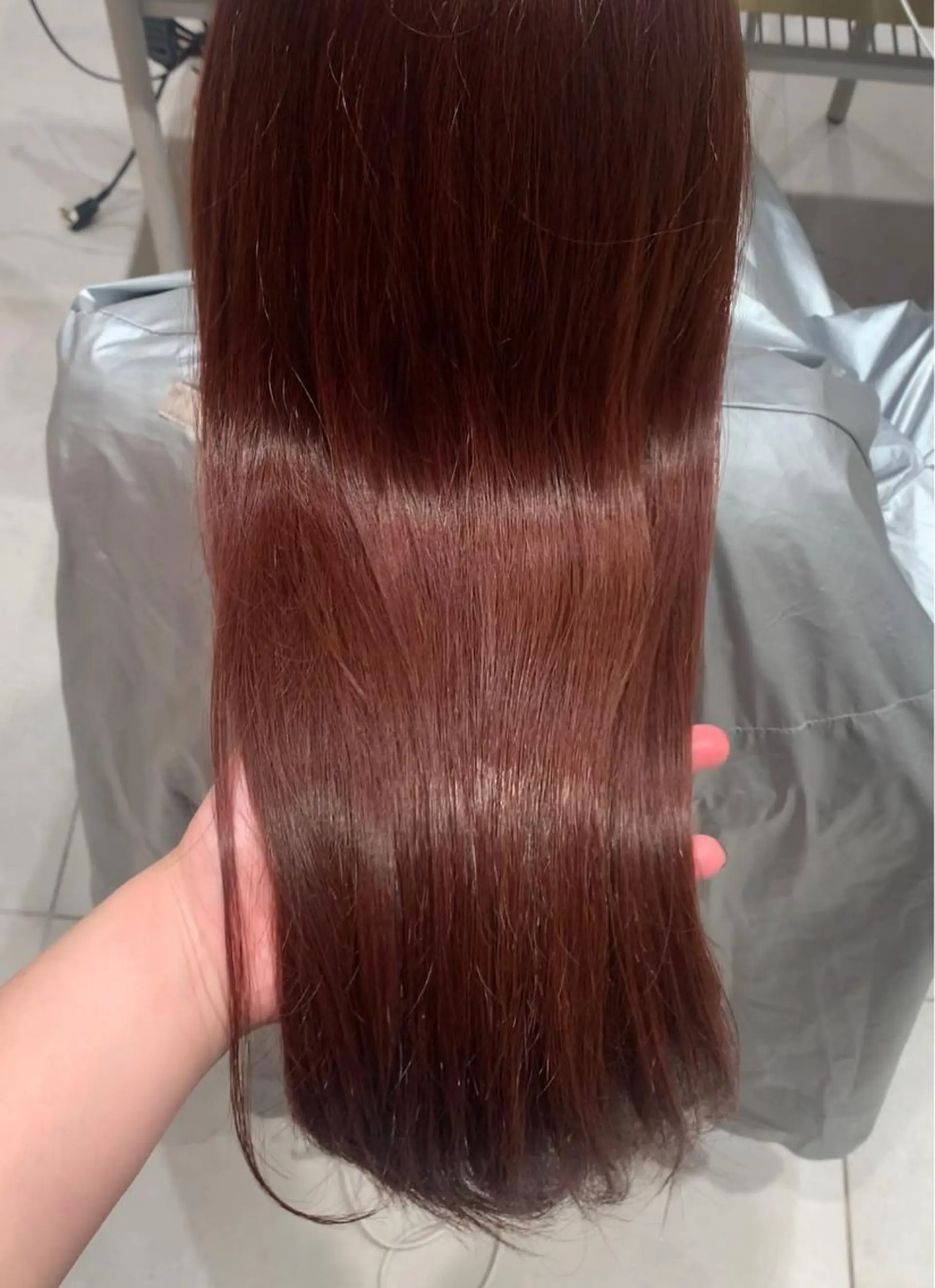 ロング カラー ヘアアレンジ 内田 志乃のヘアスタイル