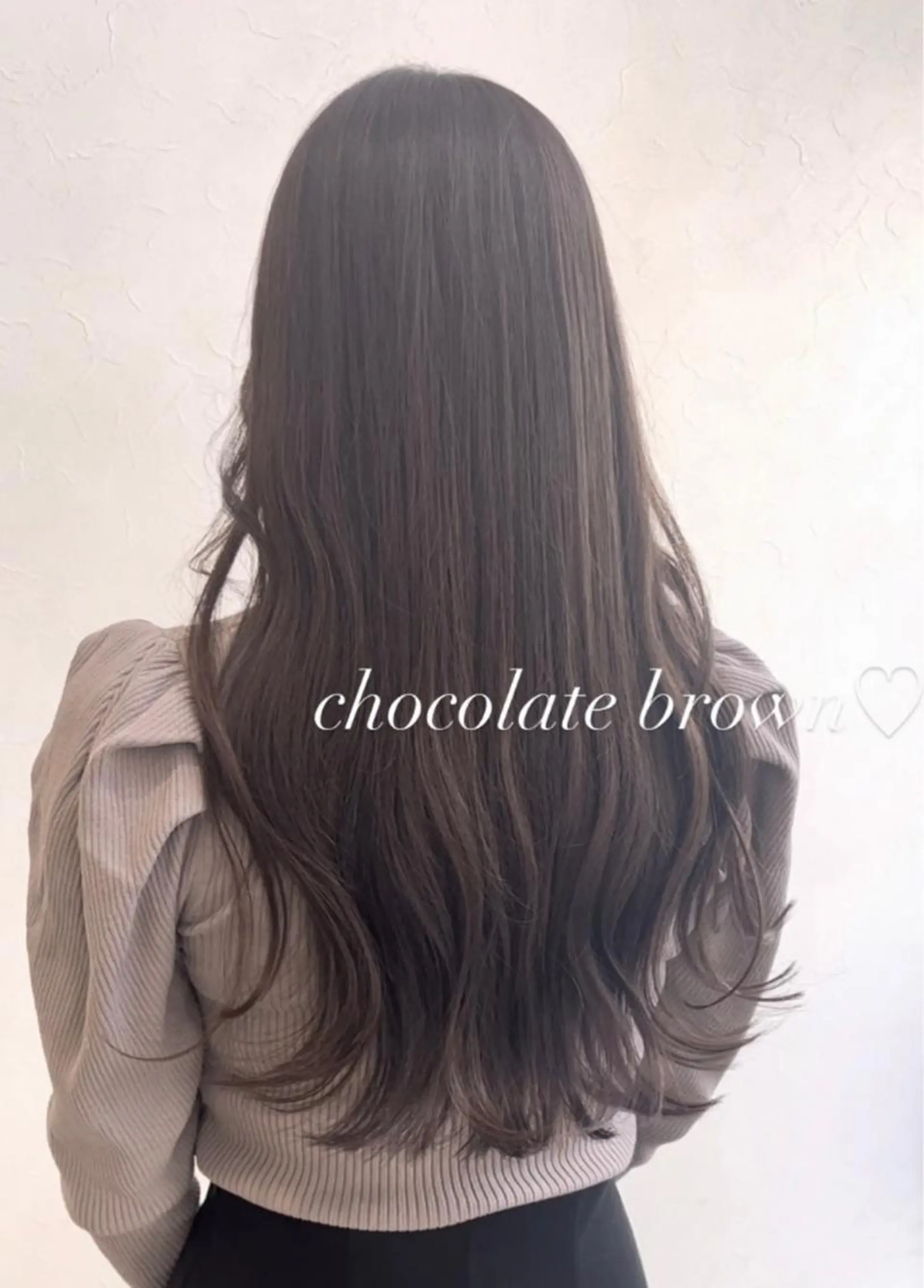 ロング カラー nakahara madokaのヘアスタイル