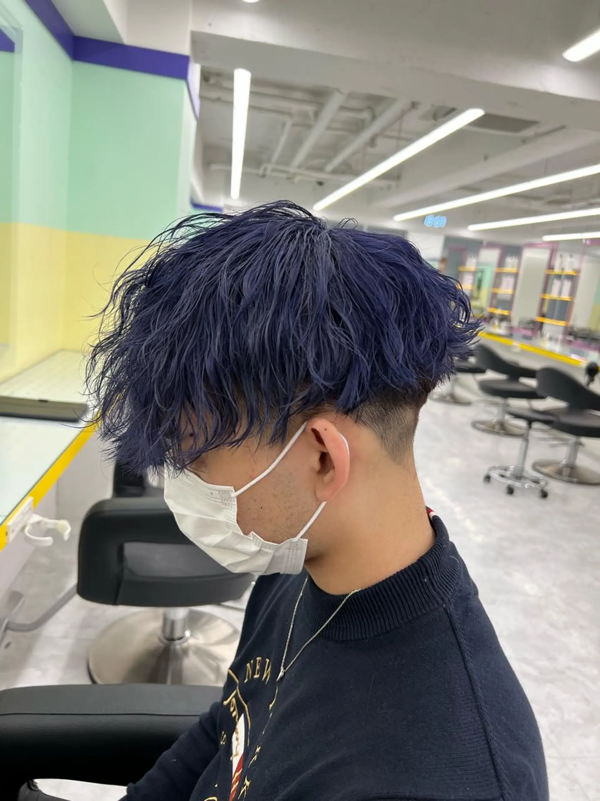ショート カラー パーマ ヘアアレンジ メンズ キッズ ネイル マツエク・マツパ アイブロウ メンズブリーチ メンズハイトーン メンズパーマ ブリーチ ハイトーンカラー 🔷横浜1のパーマ 職人🔷将太郎のヘアスタイル