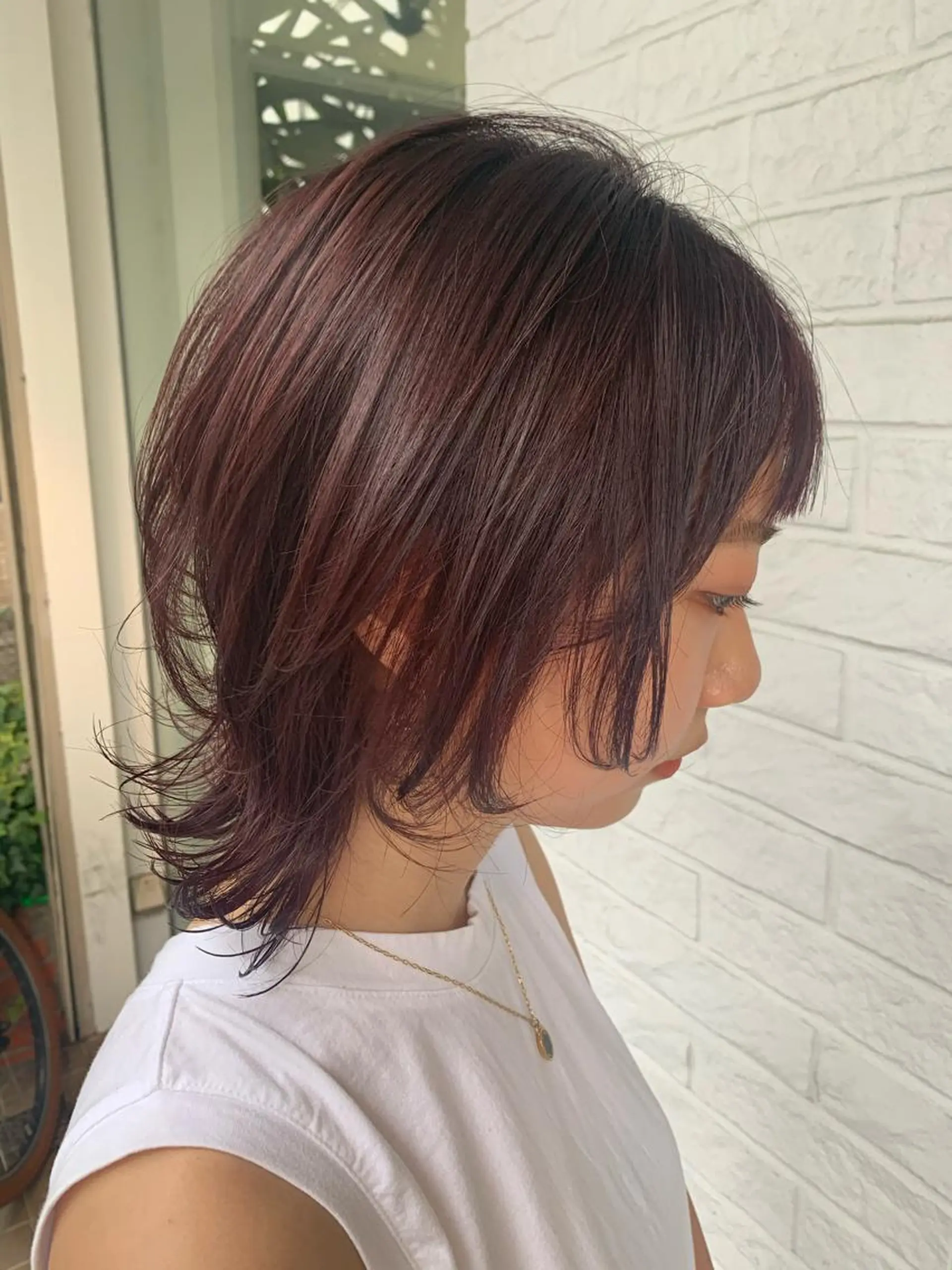 ミディアム カラー ヘアアレンジ ◎モチマル チアキ◎のヘアスタイル