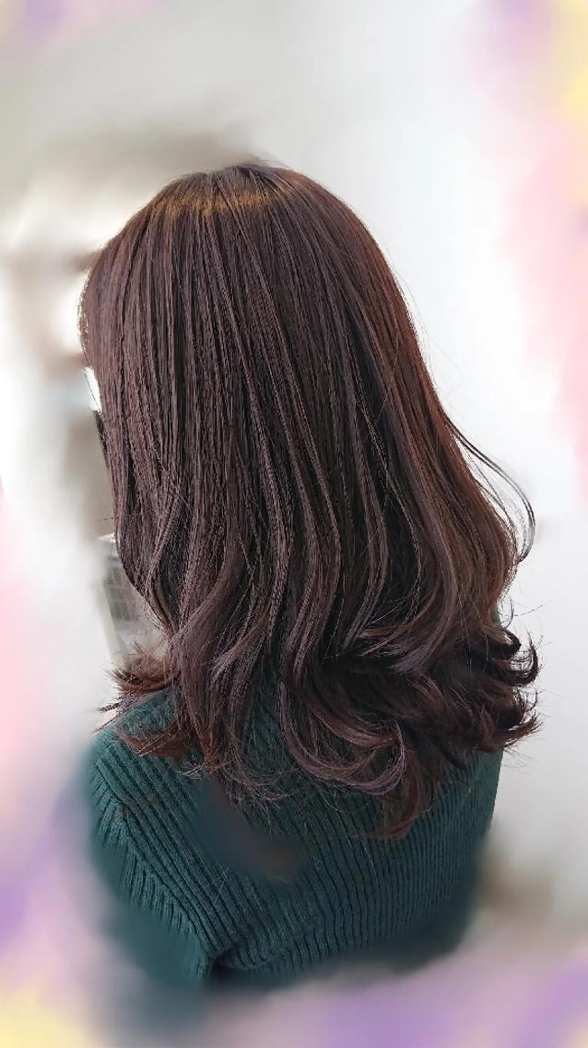 ロング アッシュ ヘアカラー 松浦 美和【miwa】のヘアスタイル