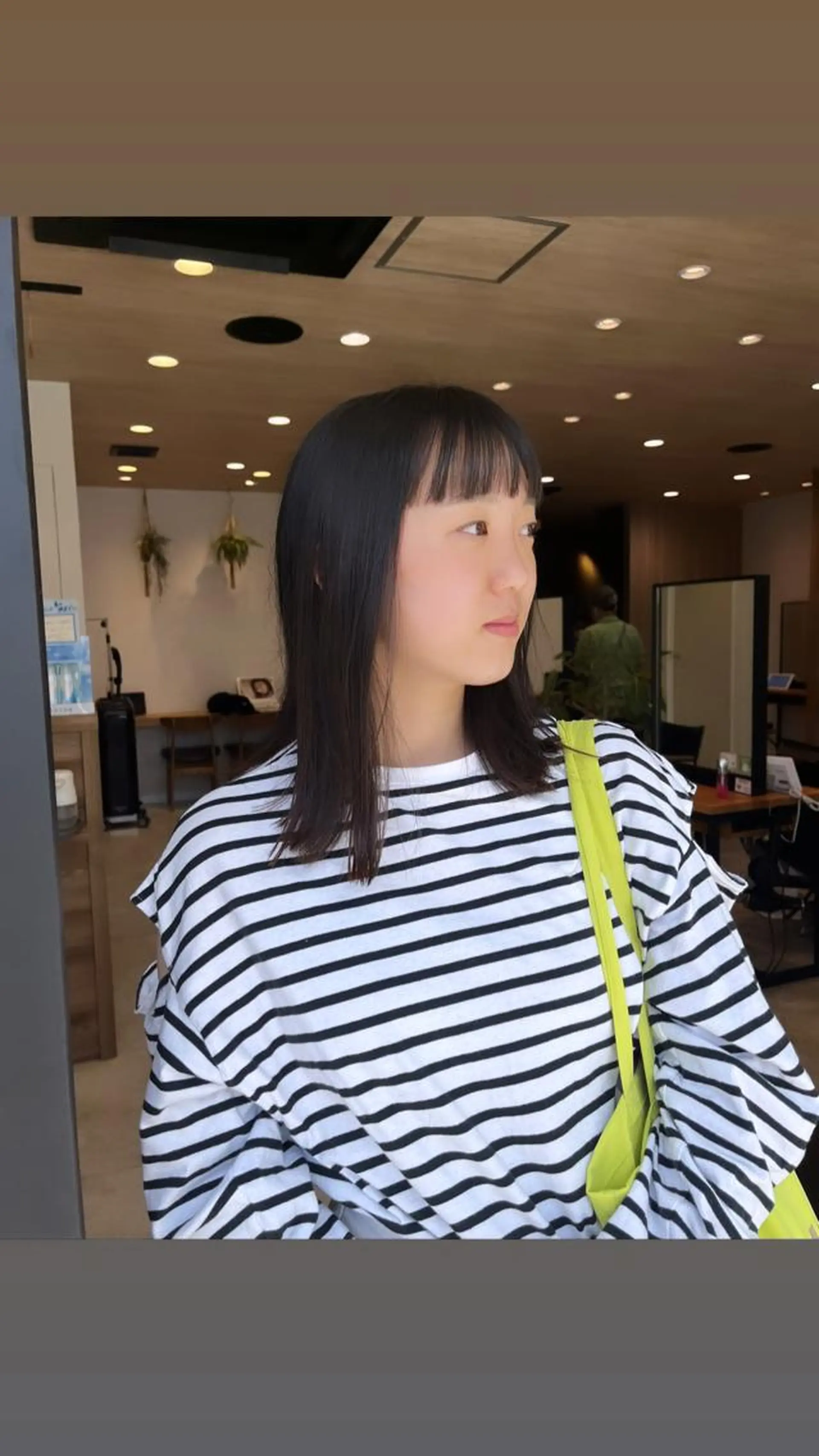 ミディアム 産休中です 艶カラー♡オカのヘアスタイル