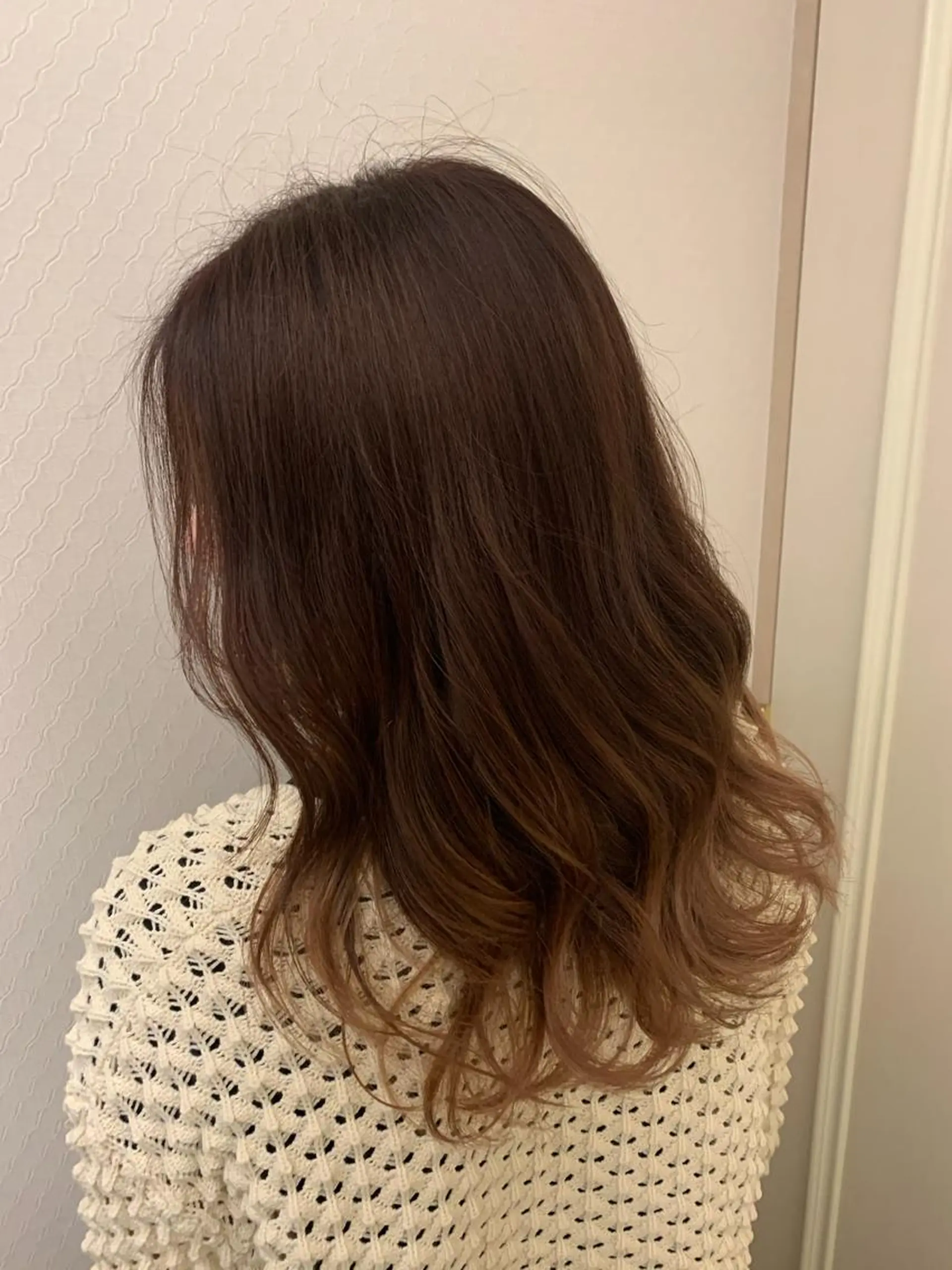 カラー unico.所属・韓国ヘア/暖色カラー 新美多英のヘアスタイル