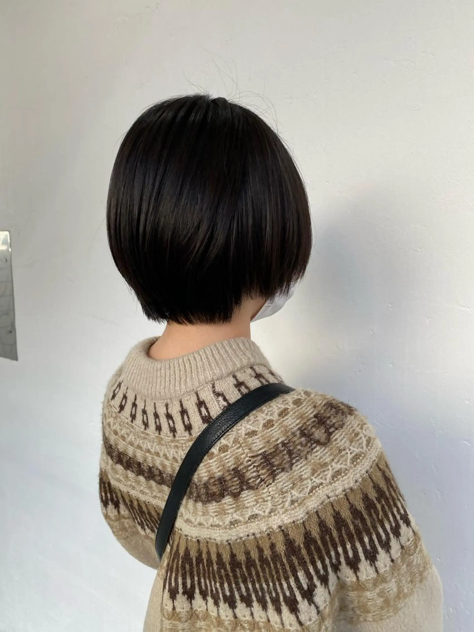 ショート パーマ、髪質改善 菊地美月のヘアスタイル