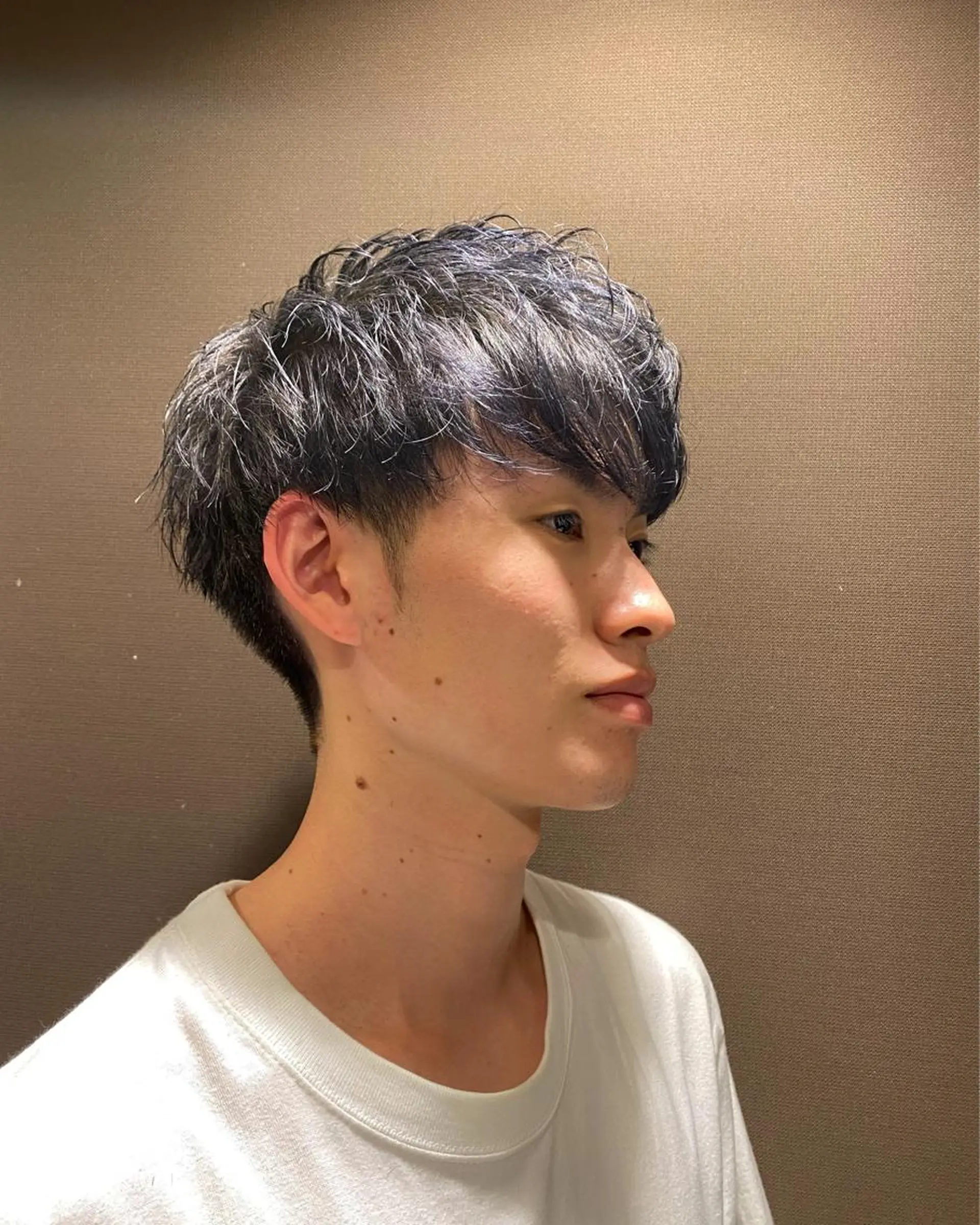 ショート カラー メンズ 大泉 和也のヘアスタイル