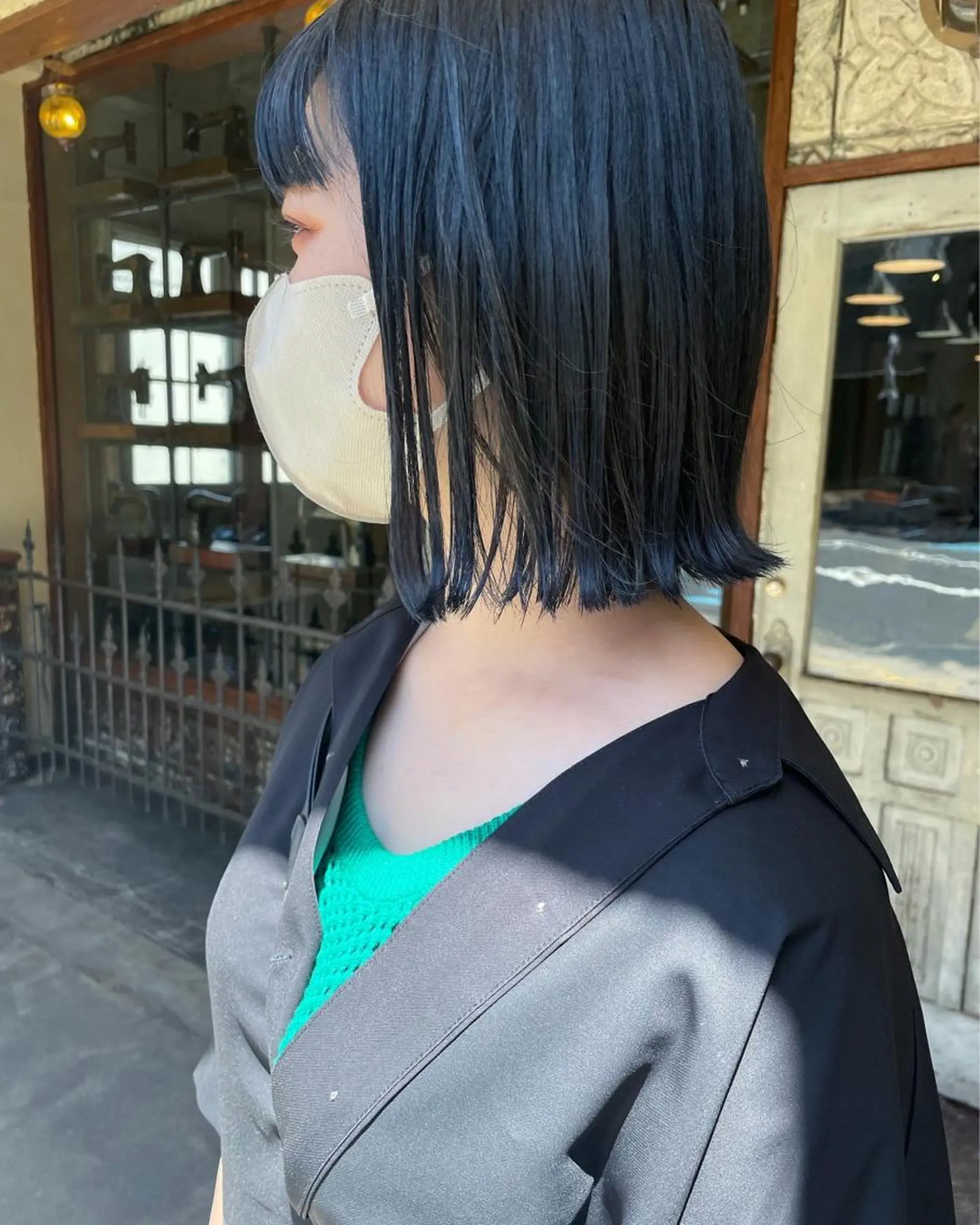 ミディアム カラー risako🇰🇷 韓国ヘア/レイヤーのヘアスタイル